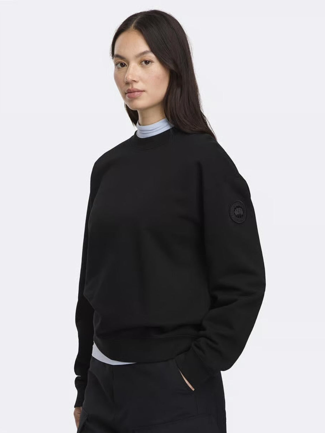 CANADA GOOSE 1487WT Wander Crew Tonal Label