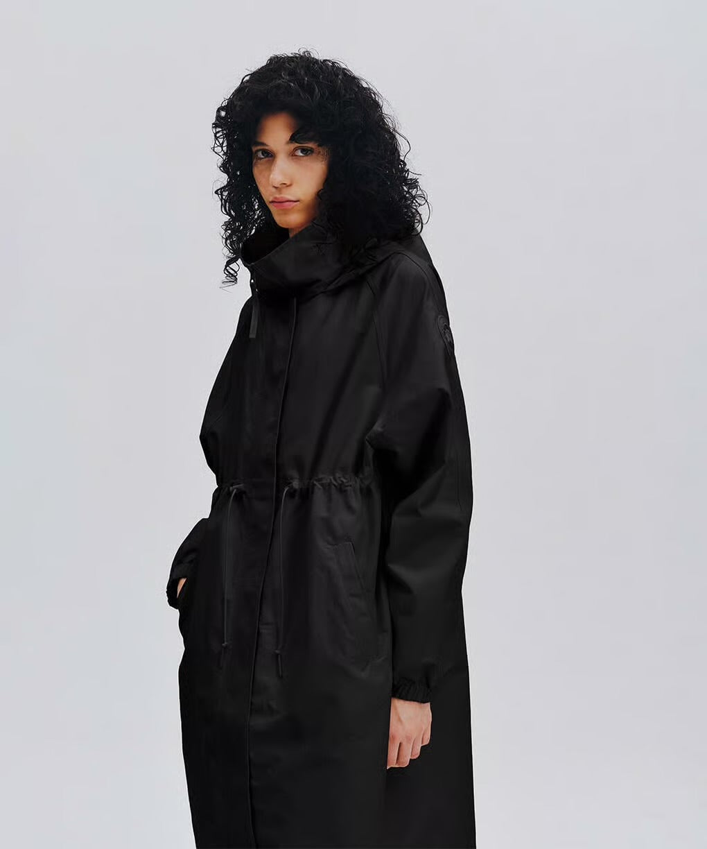 CANADA GOOSE 2467WBA Ainsley Wind Coat Black Label