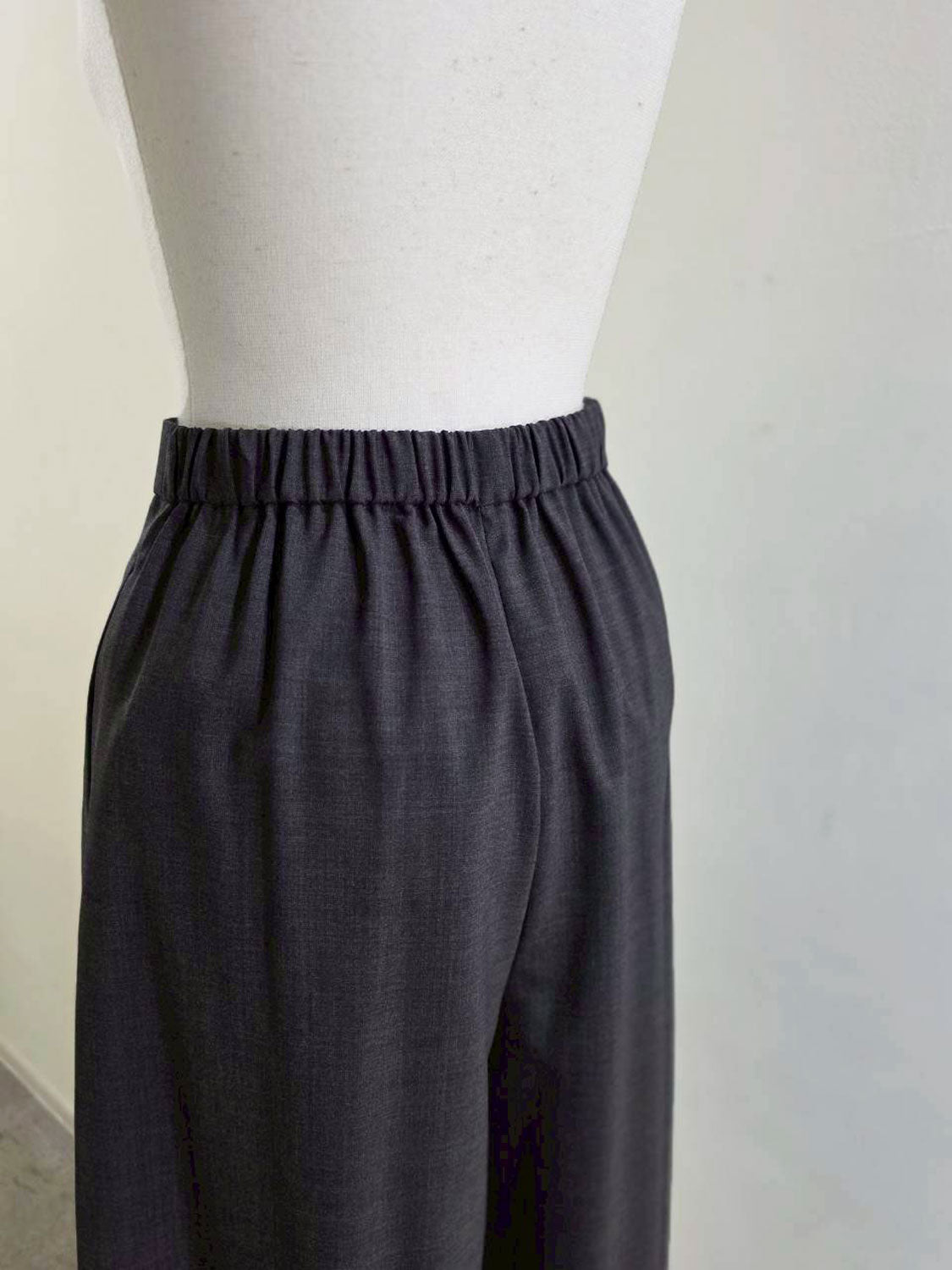 ENFOLD T/Wトロ FORM TROUSER