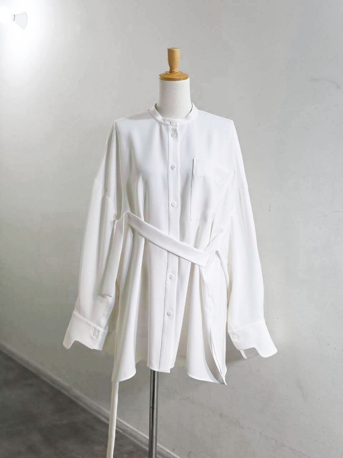 ENFOLD PEツイル MANY-STYLE OVER SHIRT