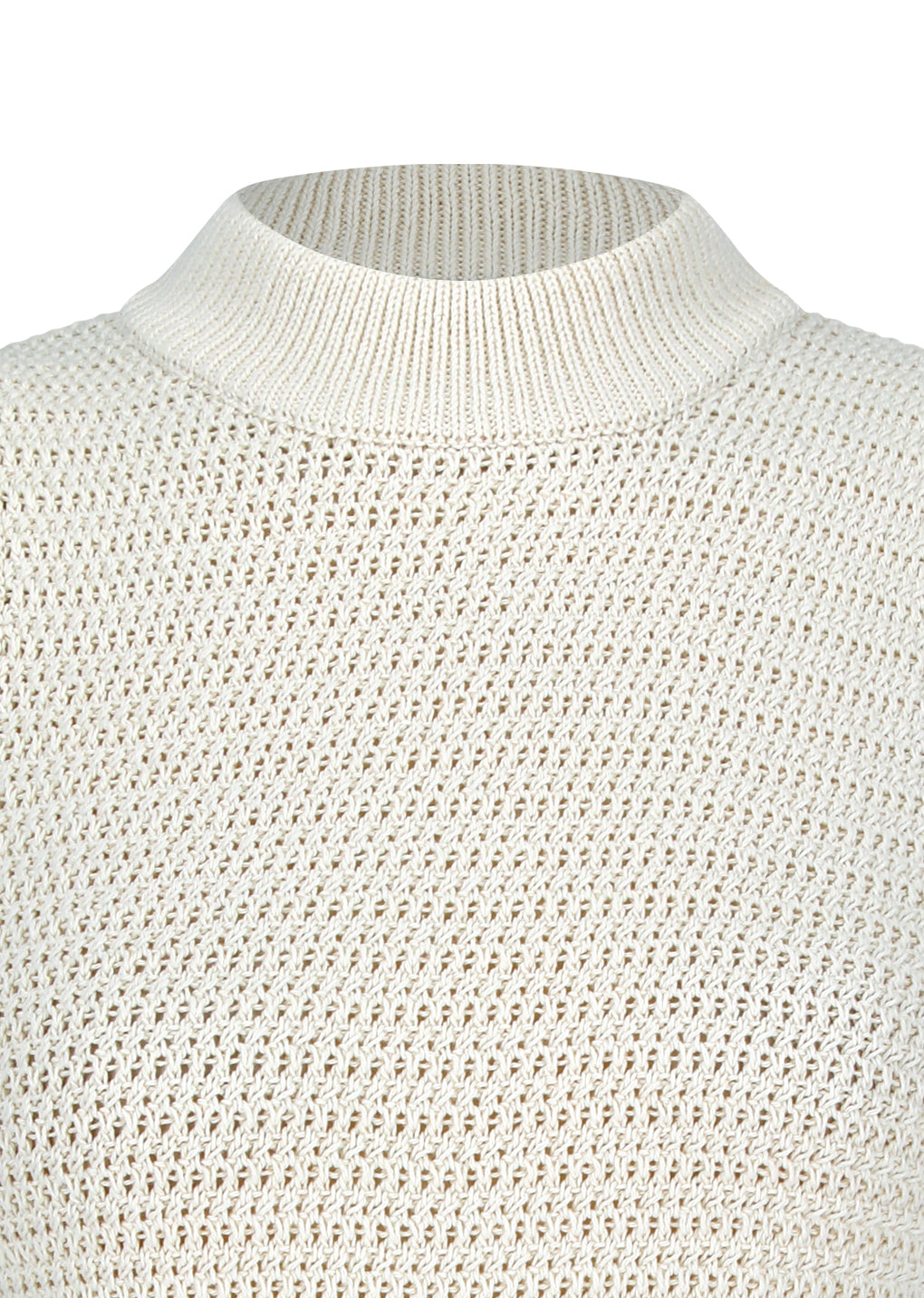 AMOMENTO CROCHET KNIT VEST