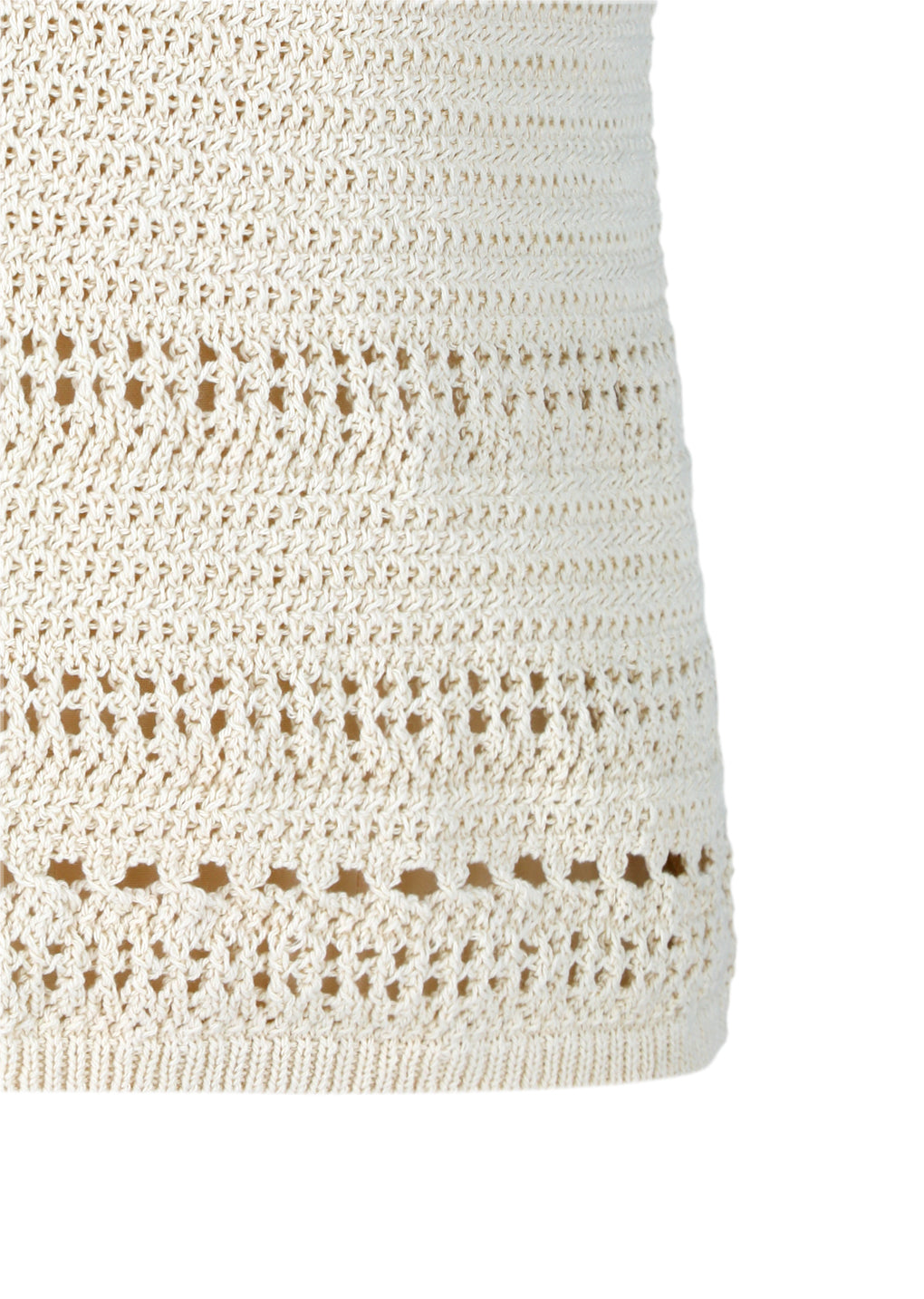 AMOMENTO CROCHET KNIT VEST