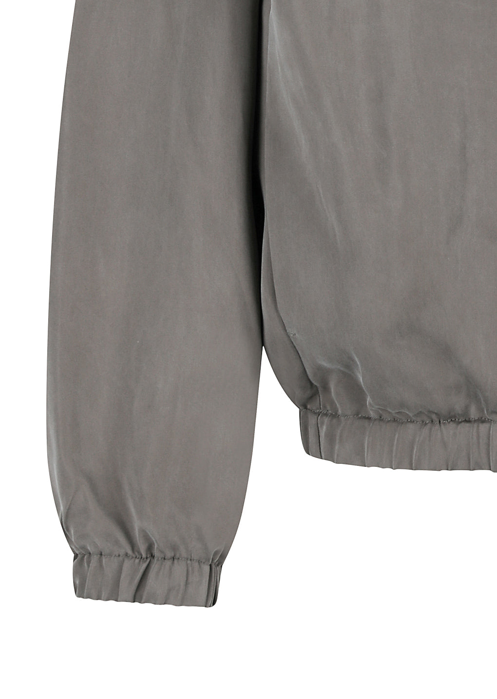 AMOMENTO CUPRO HOOD ZIP UP JUMPER