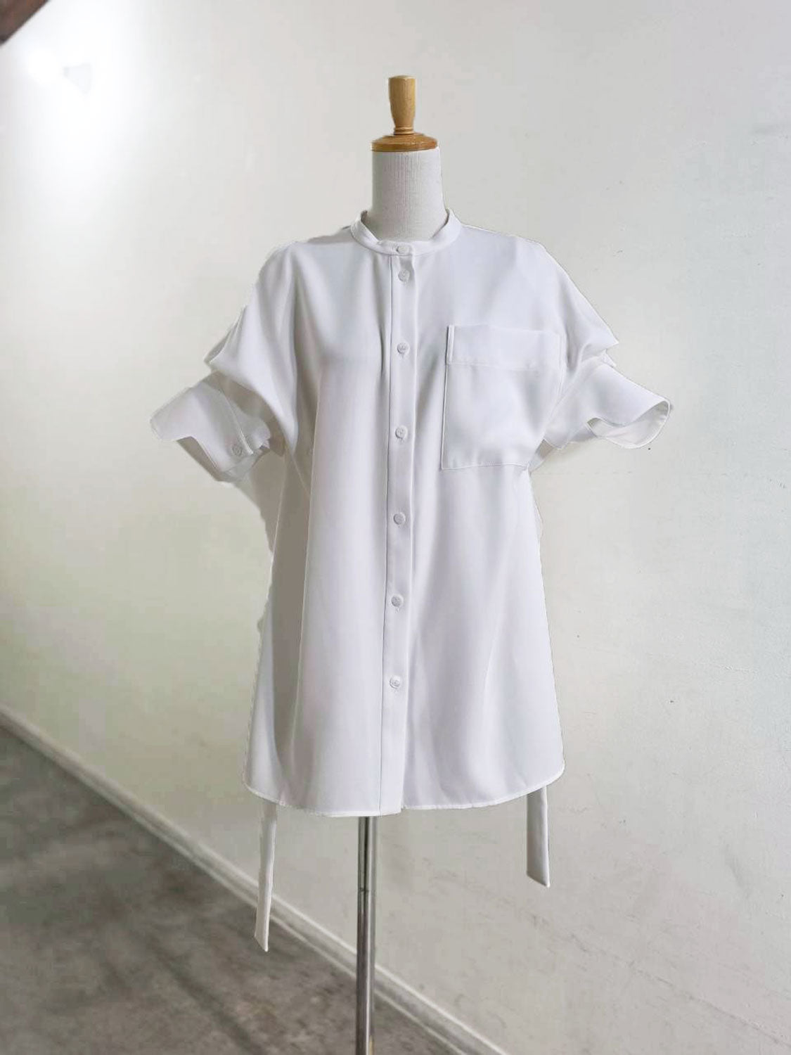ENFOLD PEツイル MANY-STYLE OVER SHIRT