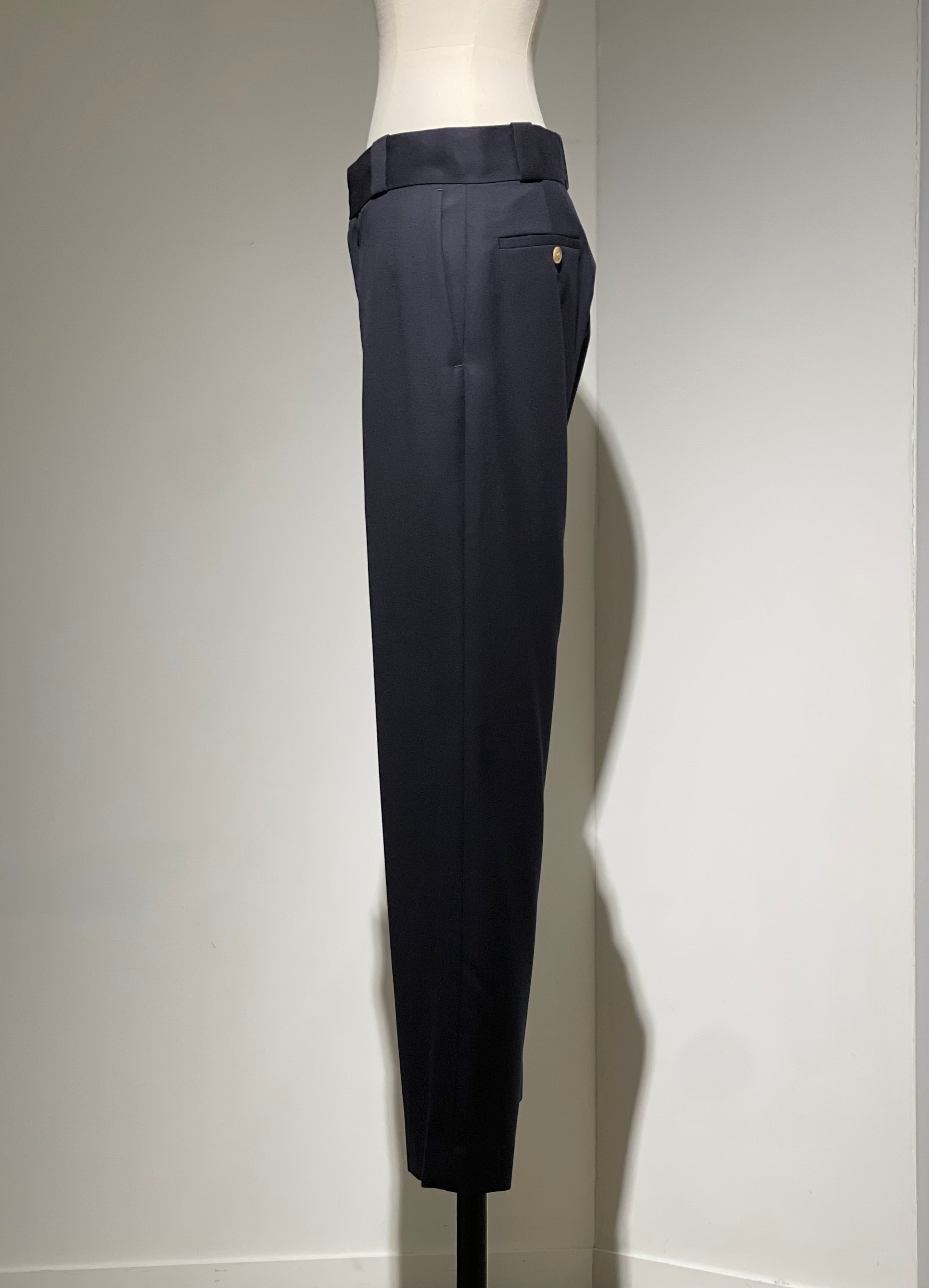 MADISONBLUE LOW WAIST WIDE-LEG PT WOOL