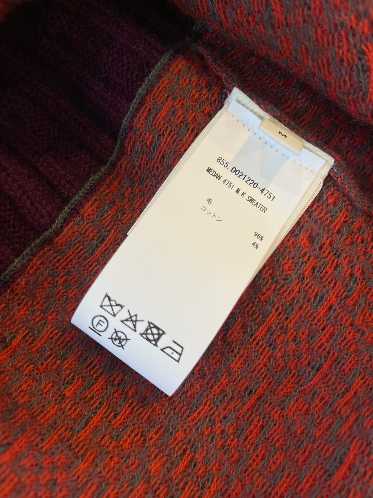 DRIES VAN NOTEN MEDAN 4751 M.K.SWEATER
