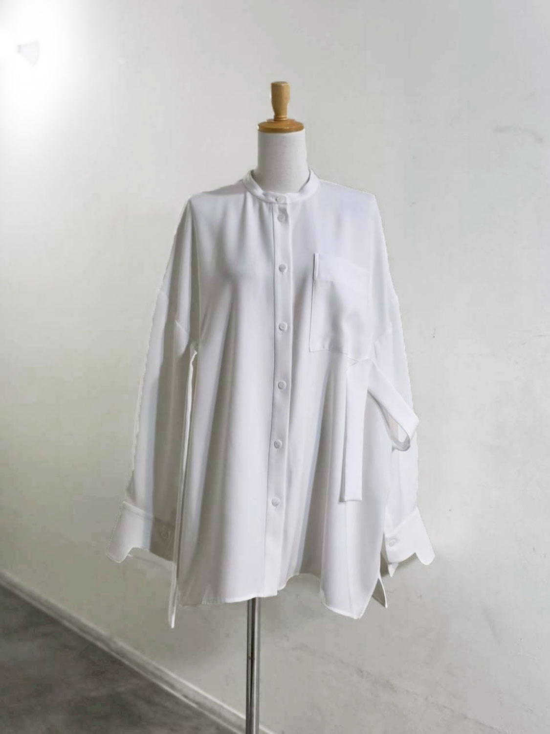 ENFOLD PEツイル MANY-STYLE OVER SHIRT