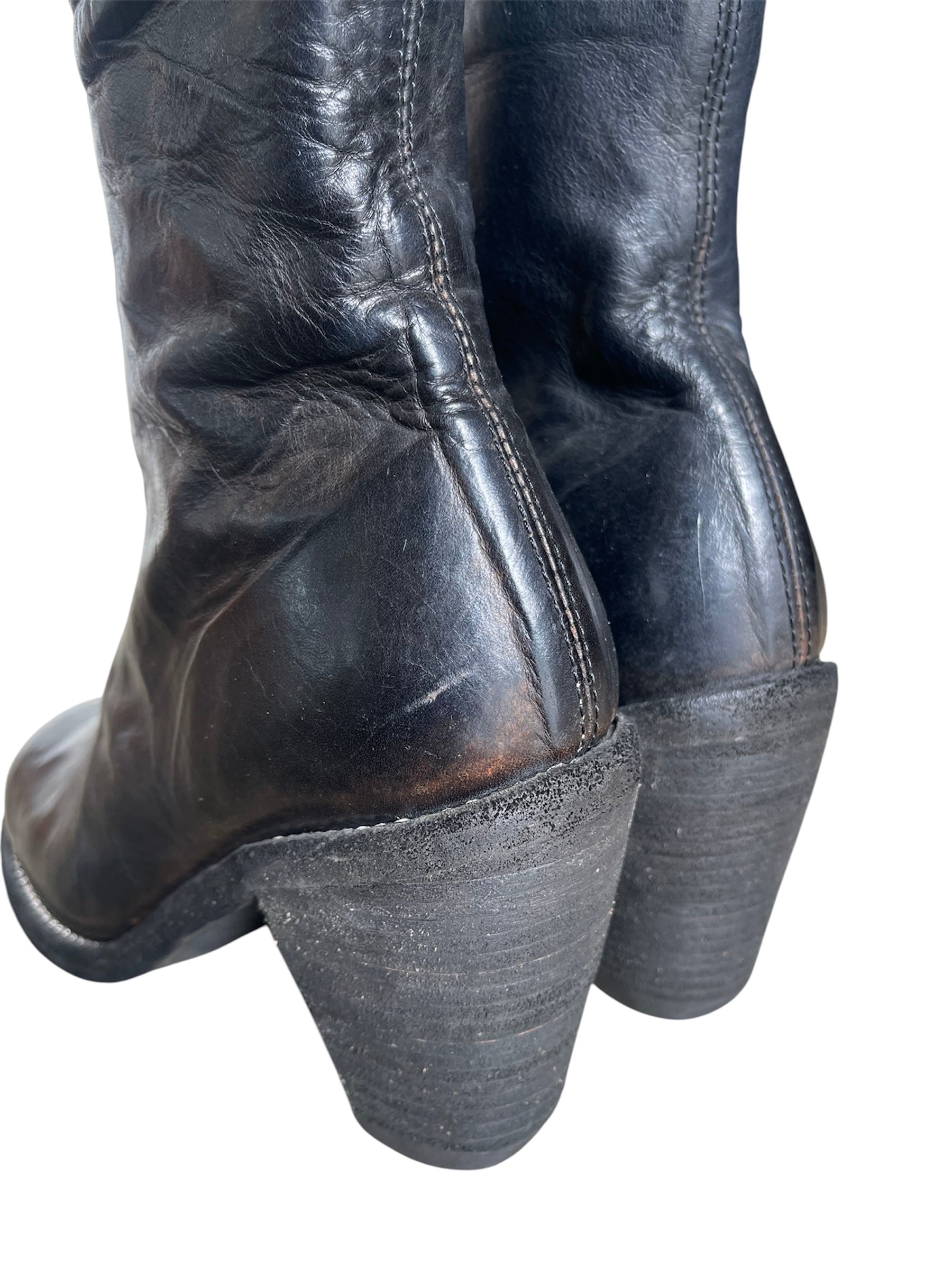 GUIDI SOFT HORSE FULL GRAIN FRONT ZIP