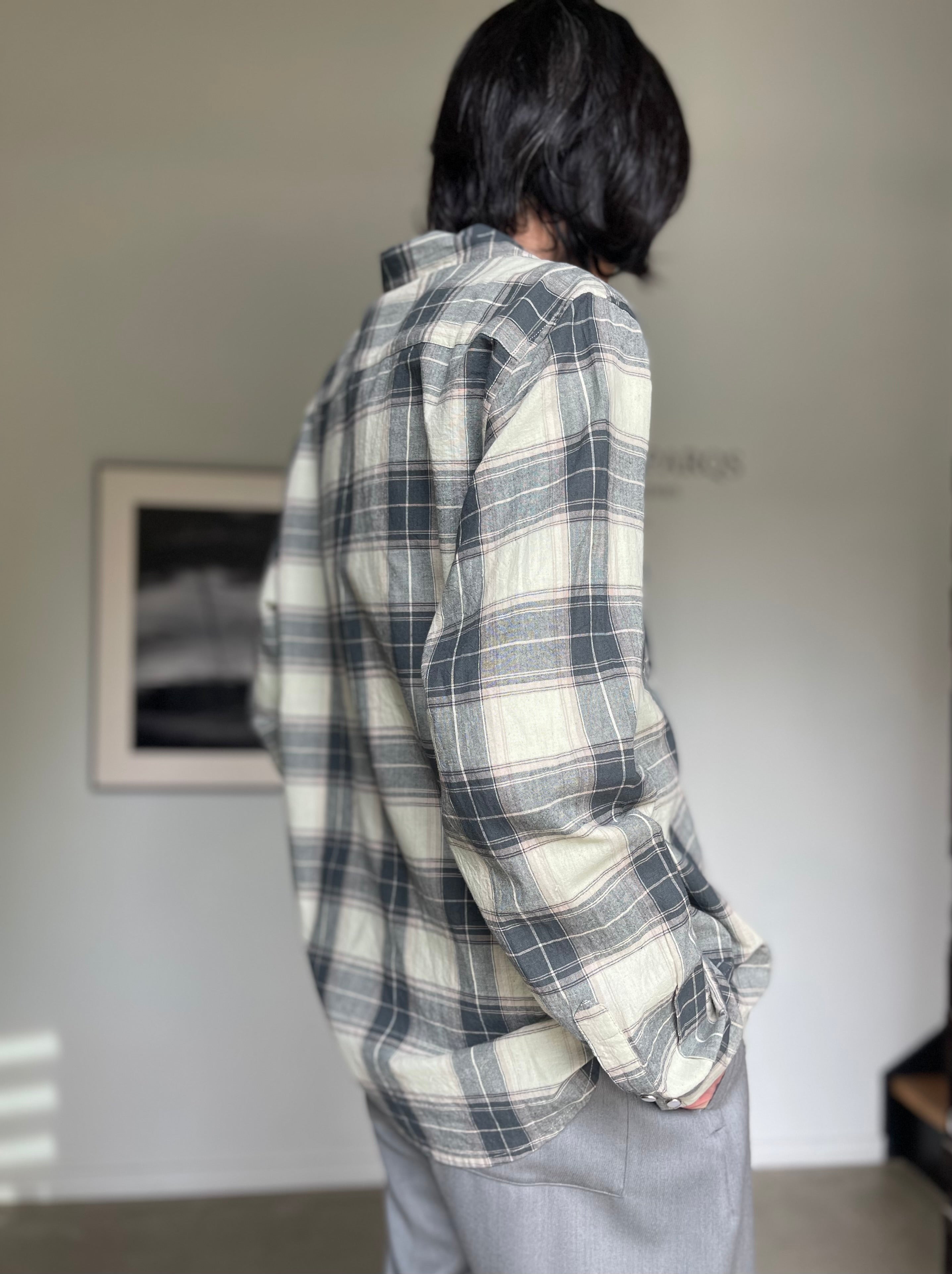 SEEALL SAU63 SH385 (l-005) MINIMAL WESTERN SHIRTS