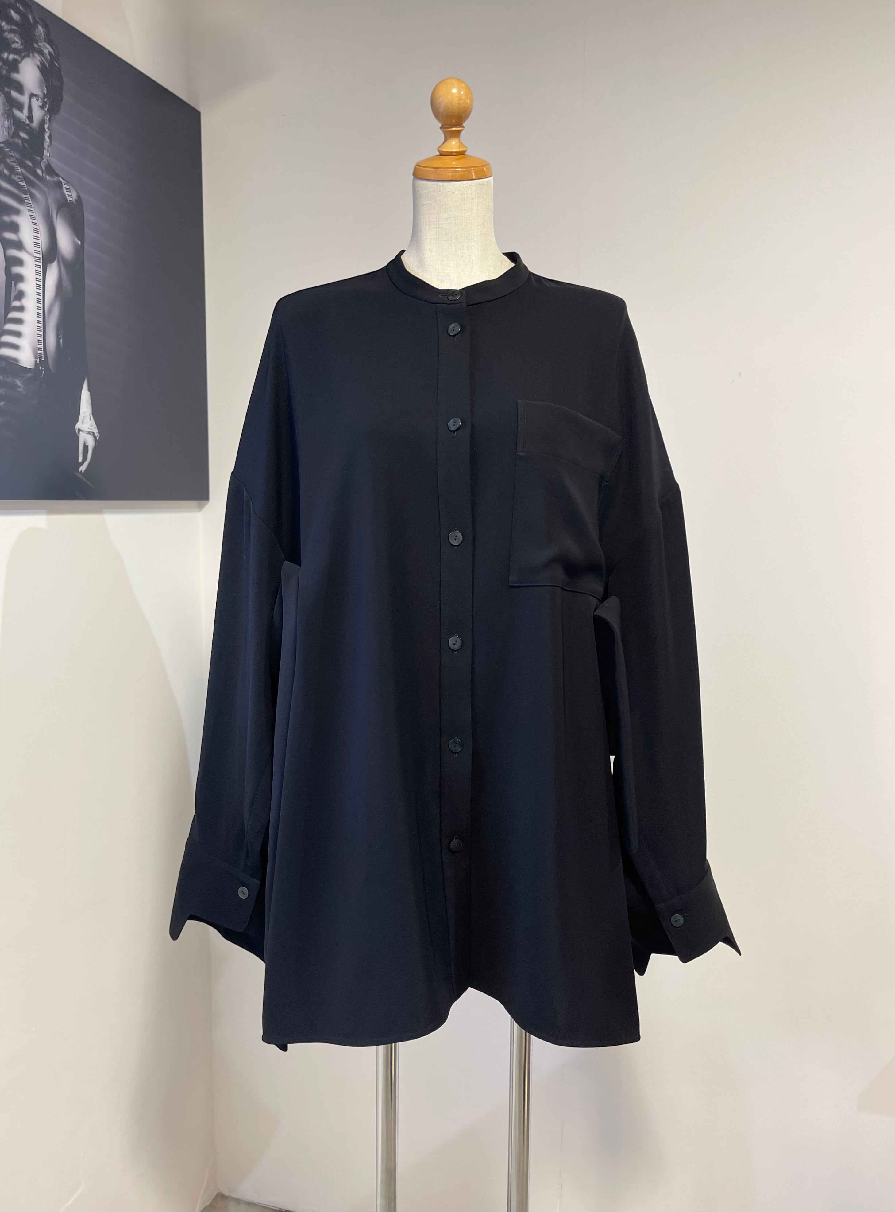 ENFOLD PEツイル MANY-STYLE OVER SHIRT