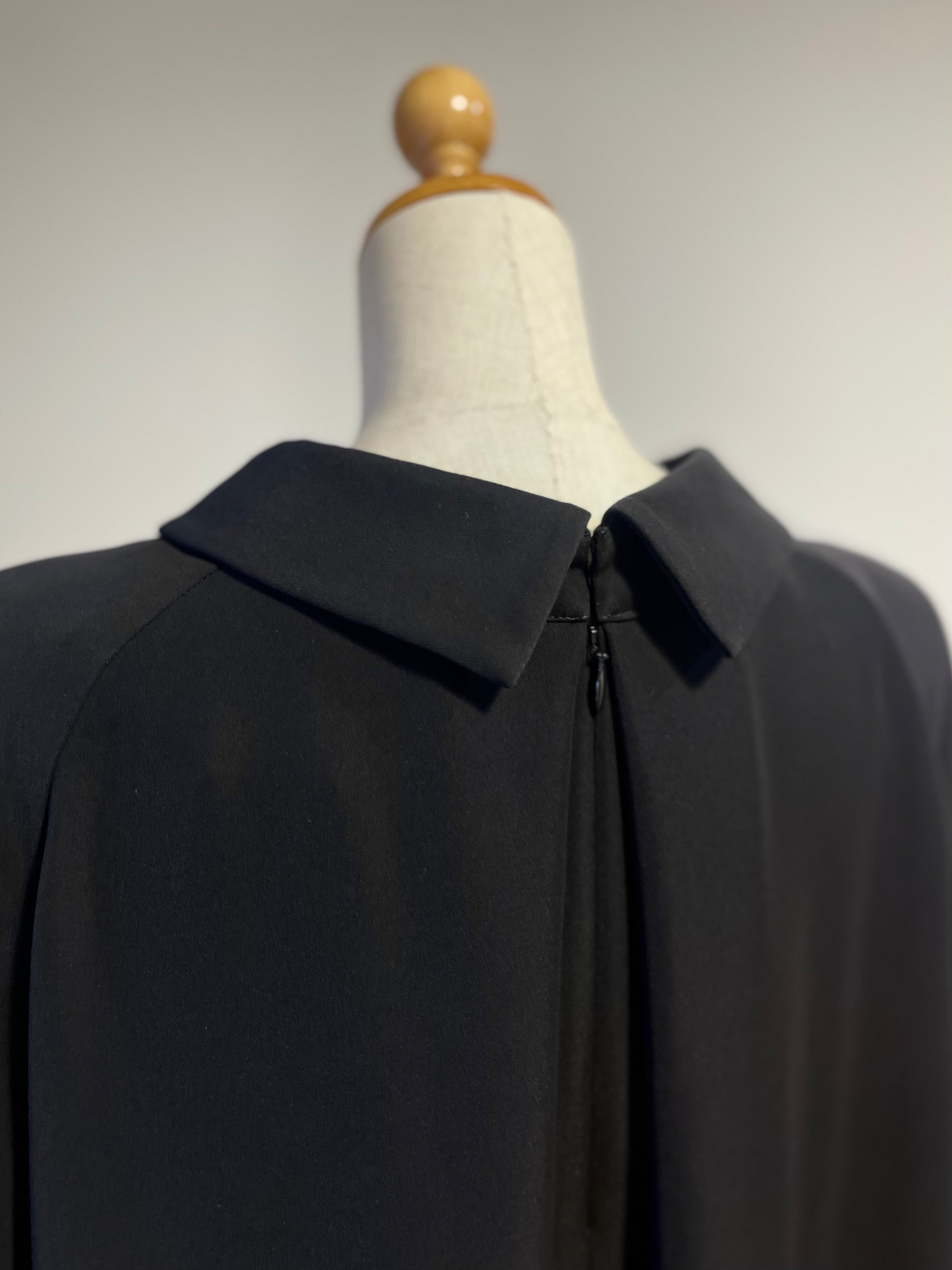ENFOLD PEツイル STAND DRAPE PULLOVER