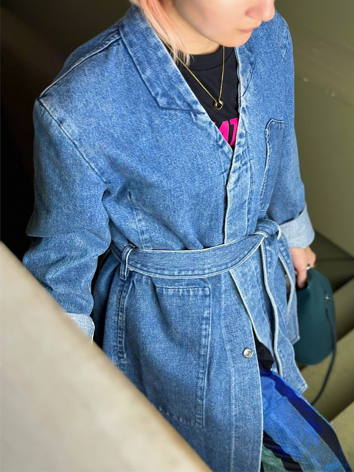TANAKA ST-176 NO COLLAR WORK COAT