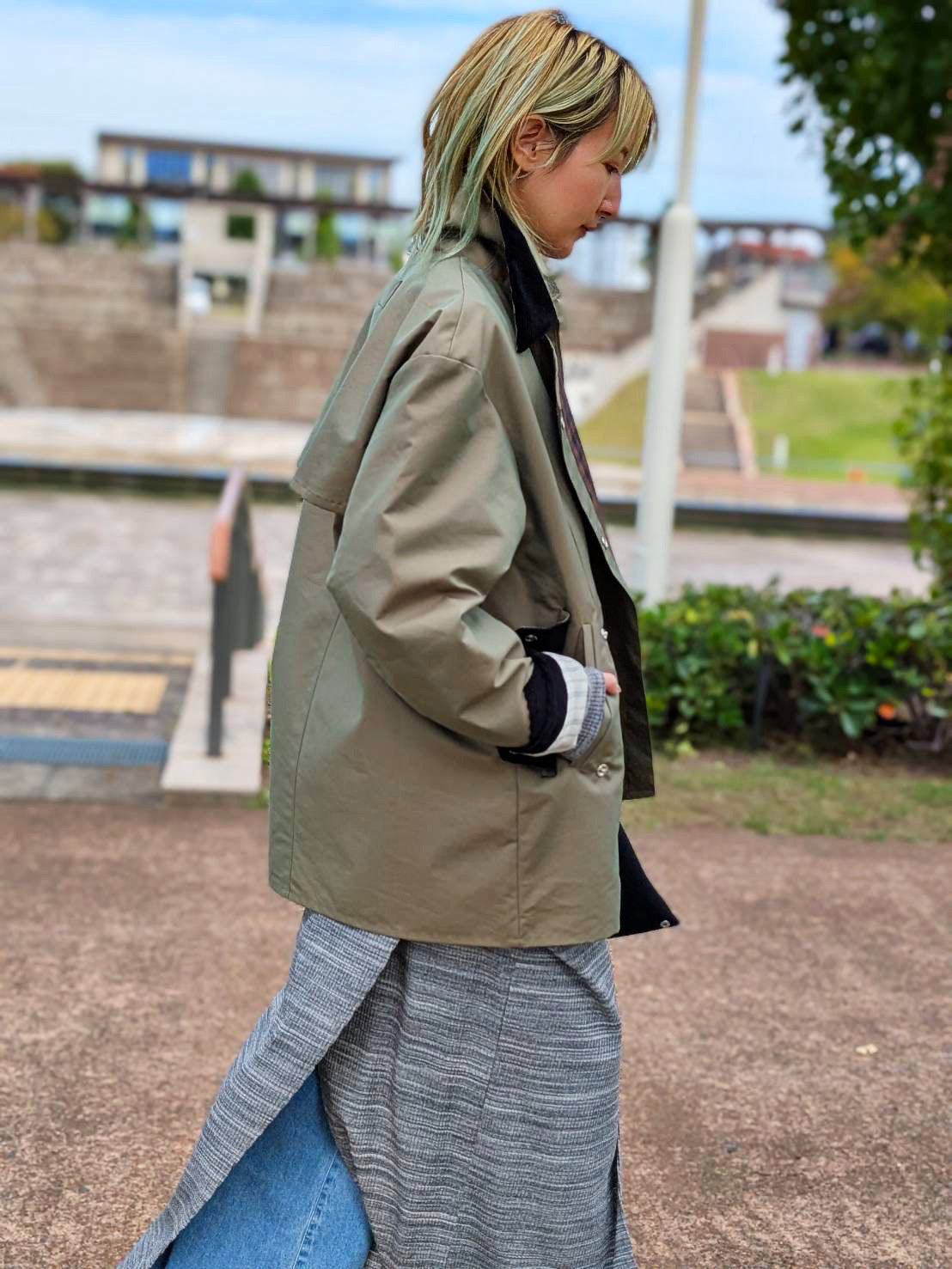 TANAKA ST-215-SG FIELD COAT