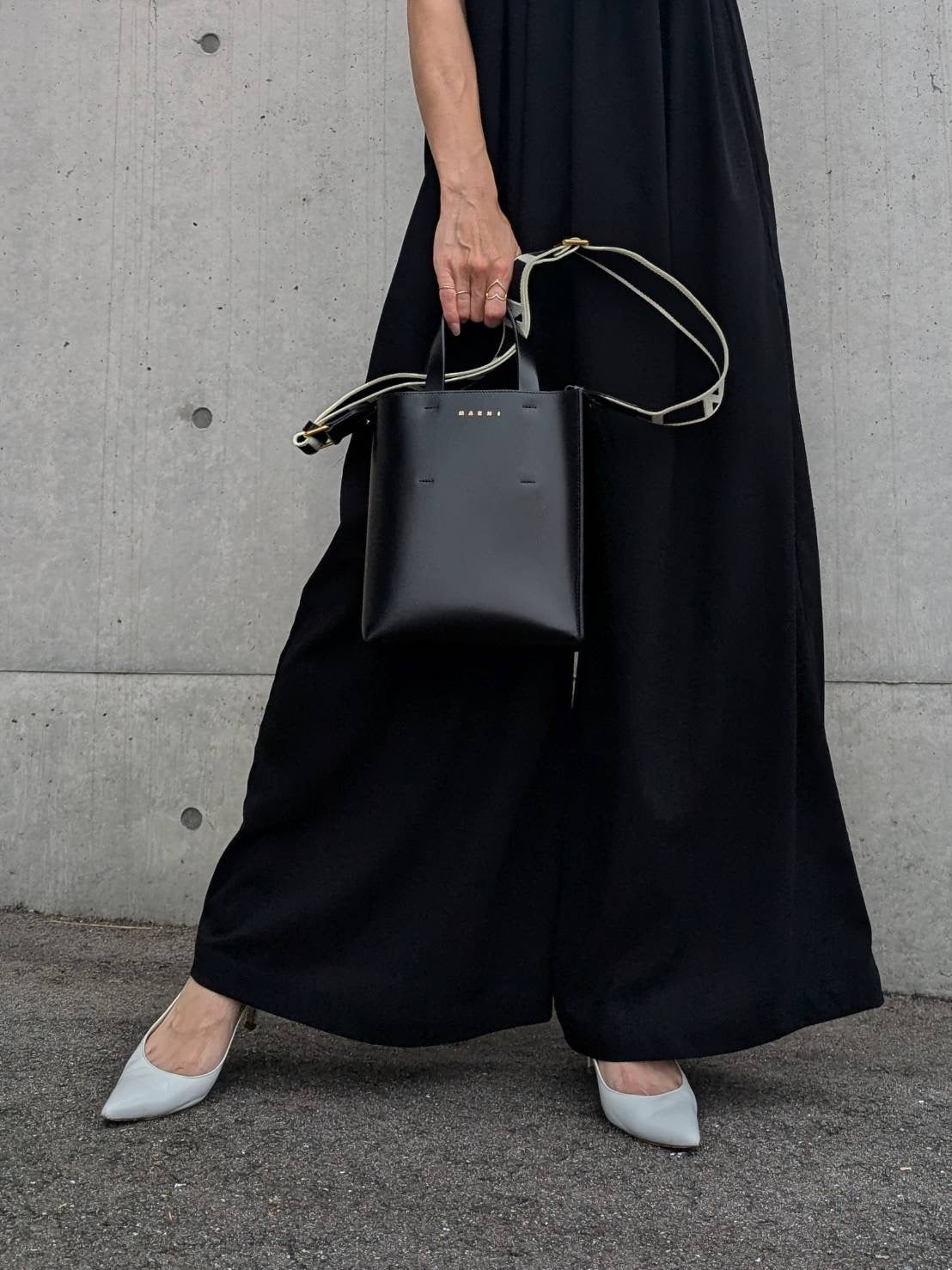 MARNI SHMP0039 MUSEO LEATHER MINI BAG