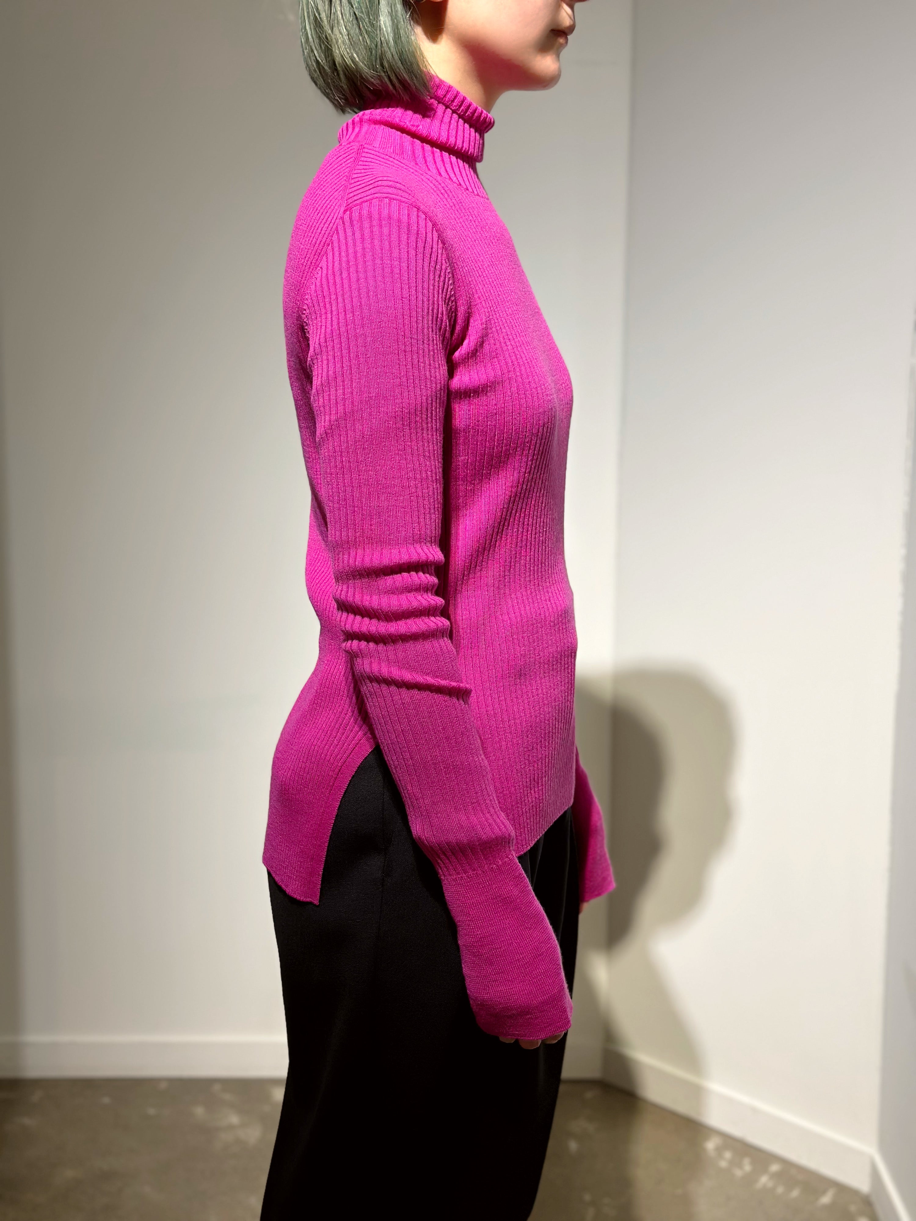 någonstans high-neck long-sleeves