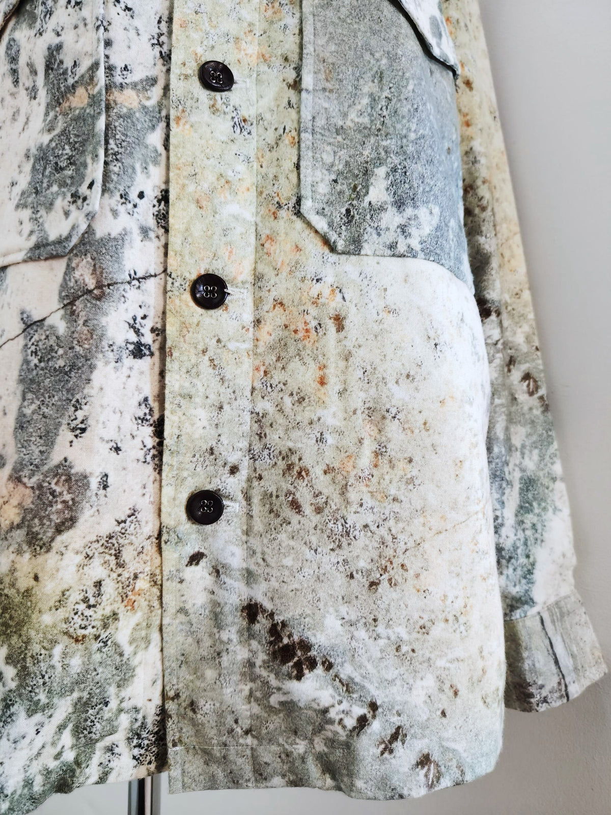 TANAKA DOUBLE POCKET SHIRT (MARBLE)