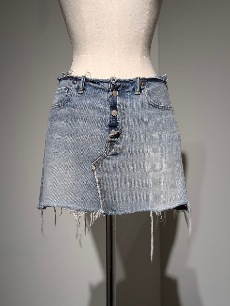 MADISONBLUE 5POKET DENIM MINI SKIRT(VW)