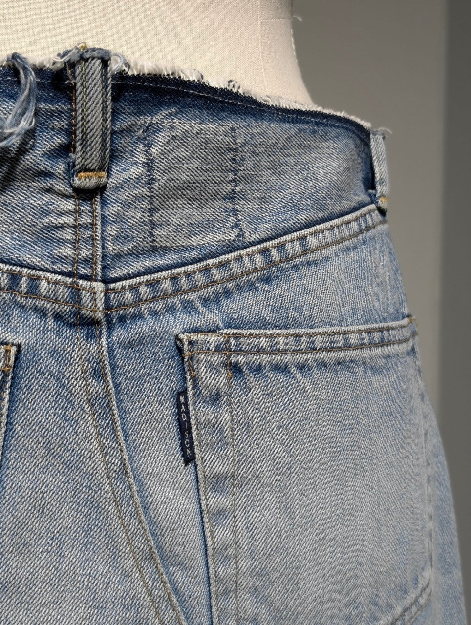 MADISONBLUE 5POKET DENIM MINI SKIRT(VW)