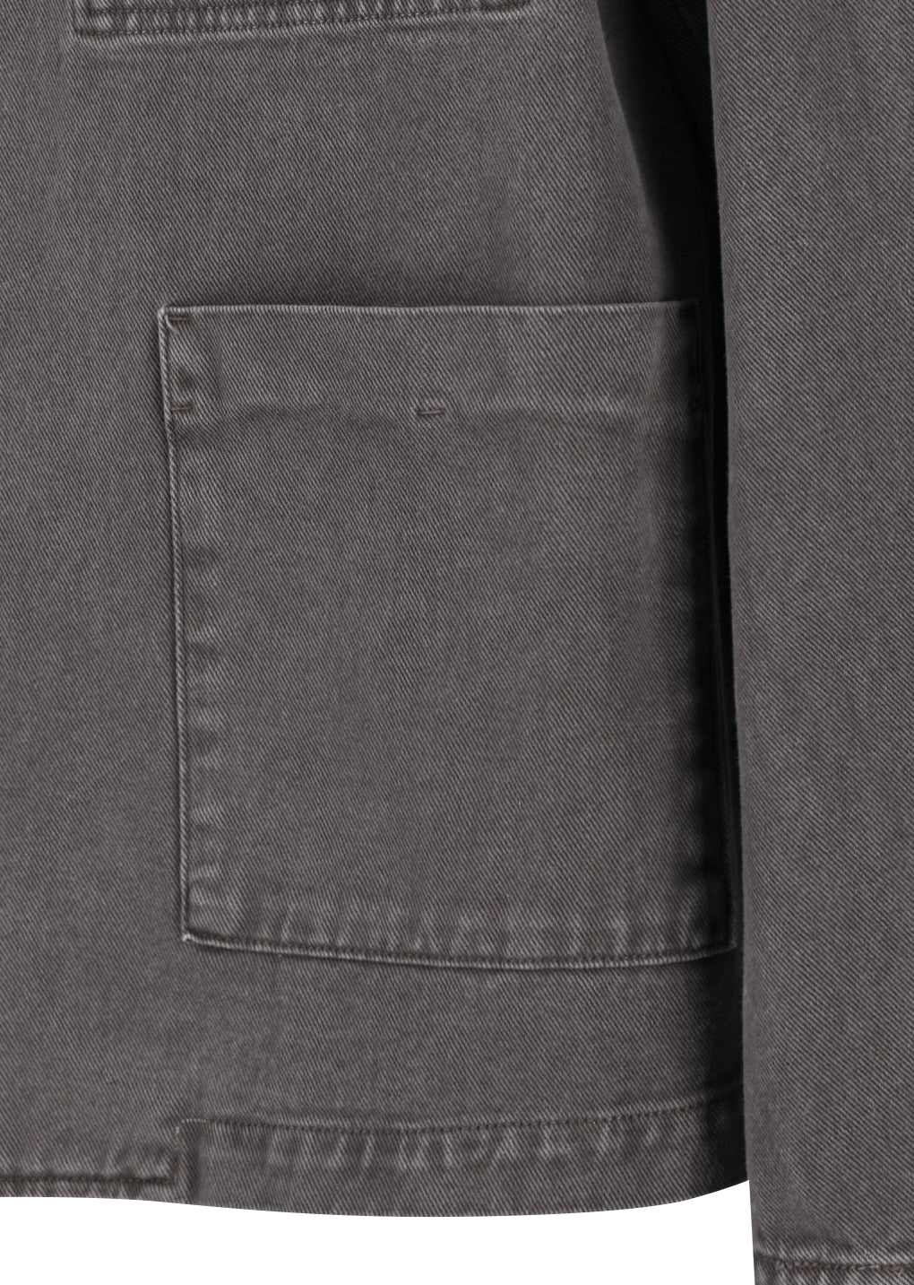 AMOMENTO GARMENTS DAYED POKET DENIM JACKET