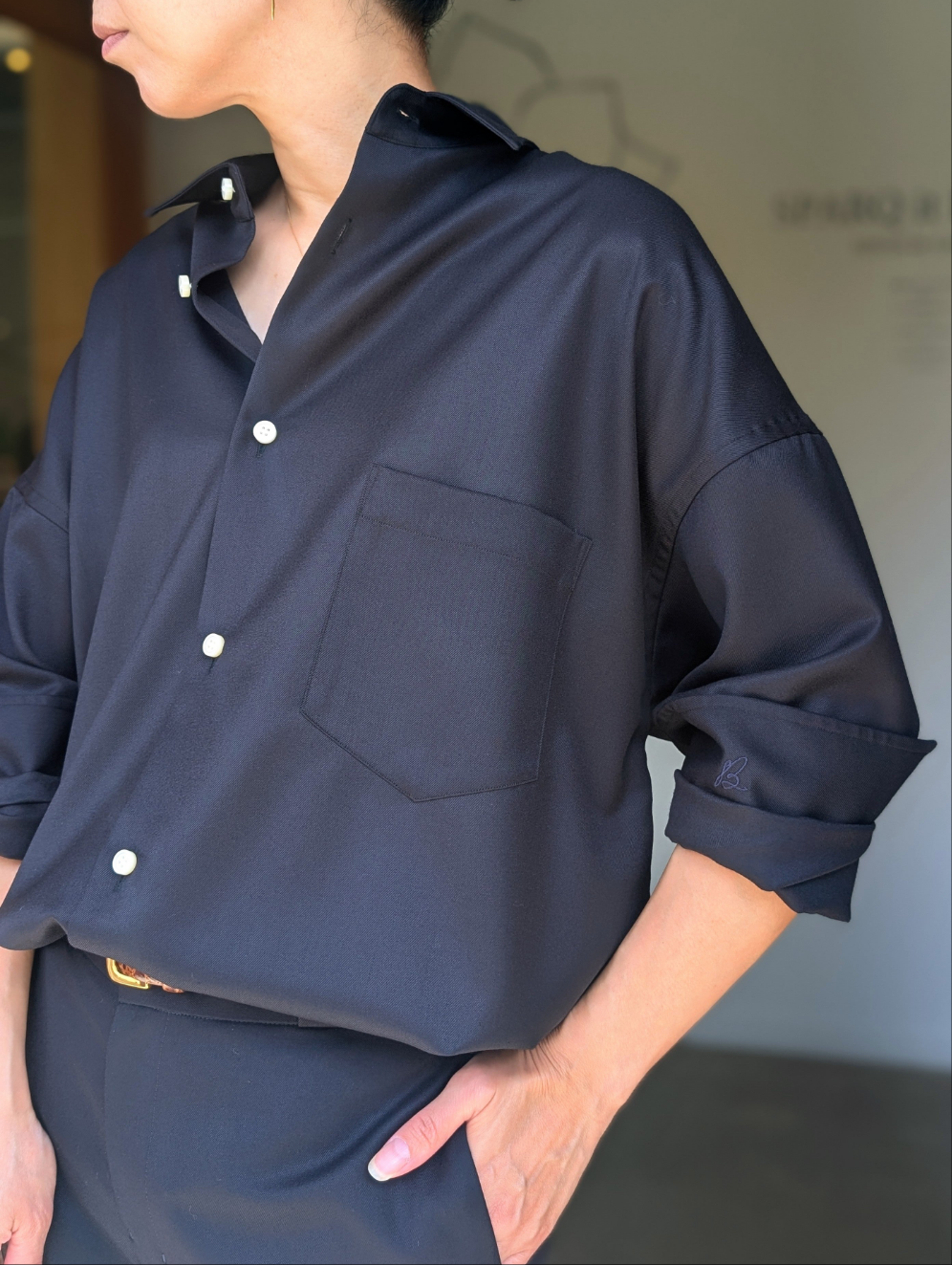 MADISONBLUE J BRADLEY L/S SHIRTS WOOL