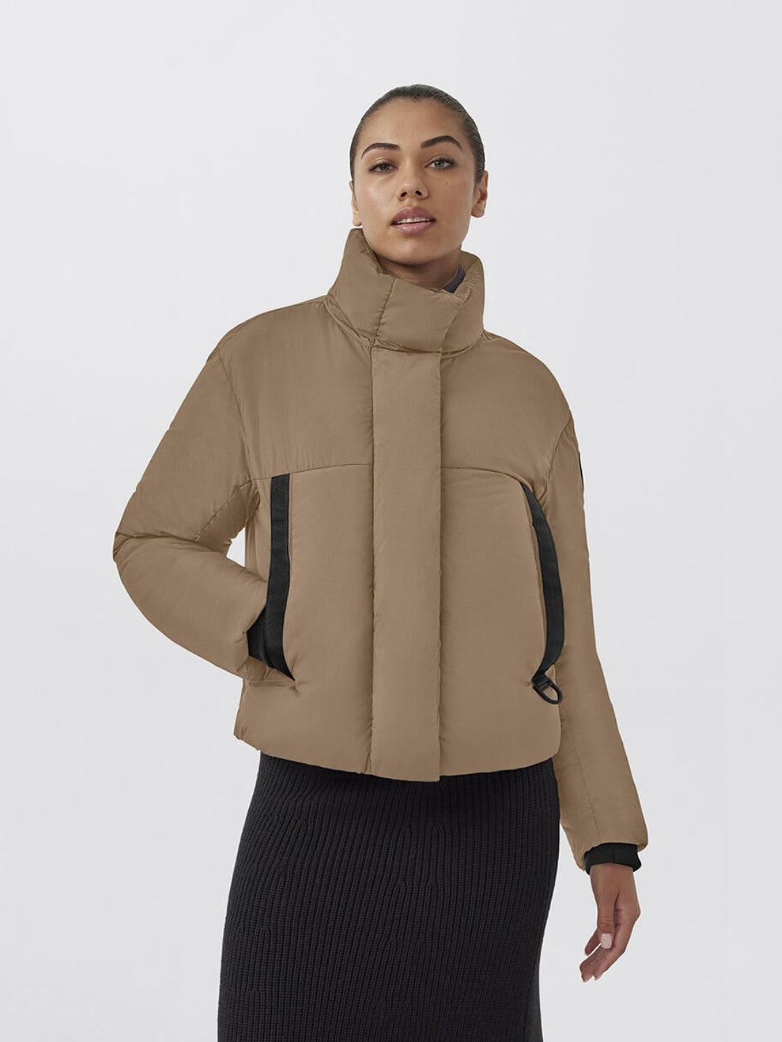 CANADA GOOSE 2620WB Junction Cropped Puffer Black Label