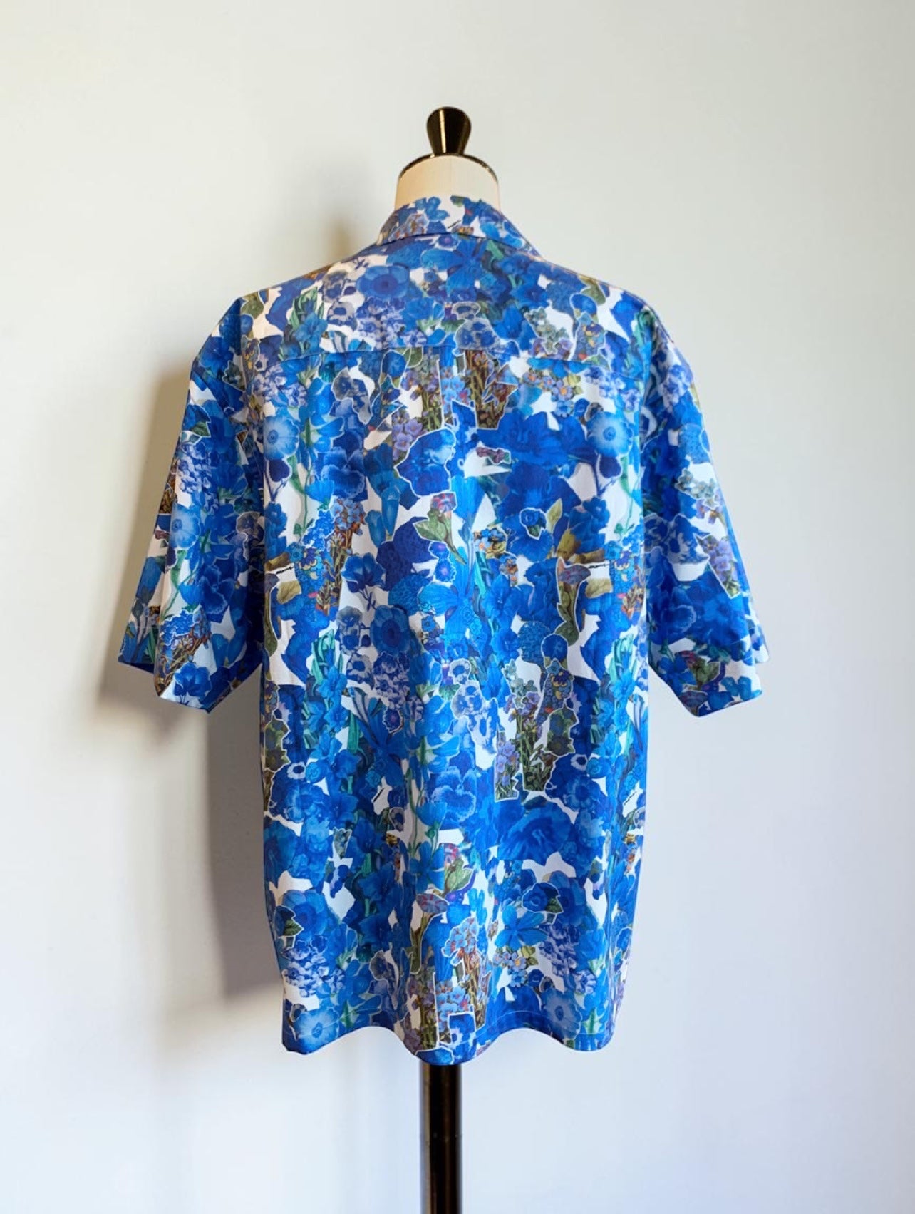 MARNI CUMU0213A5 BLUES S/S SHIRT
