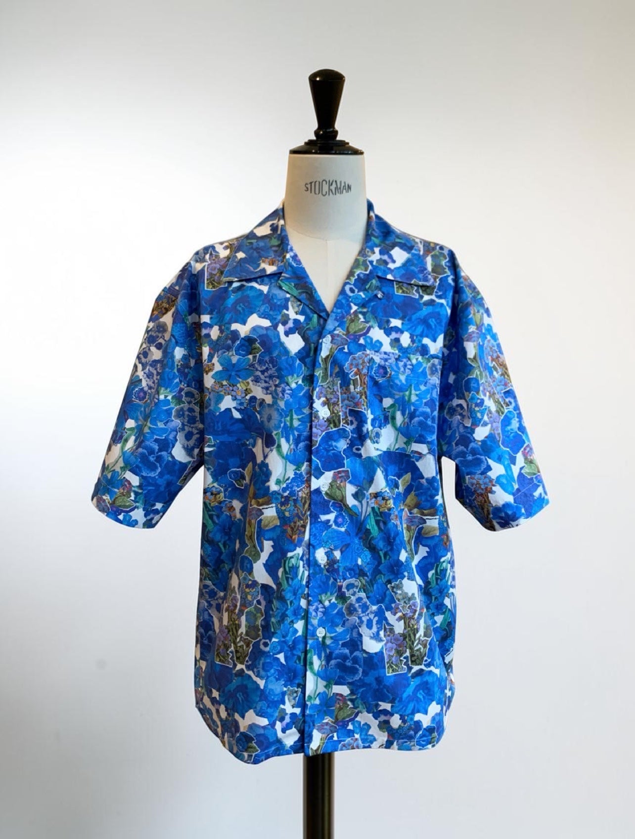 MARNI CUMU0213A5 BLUES S/S SHIRT
