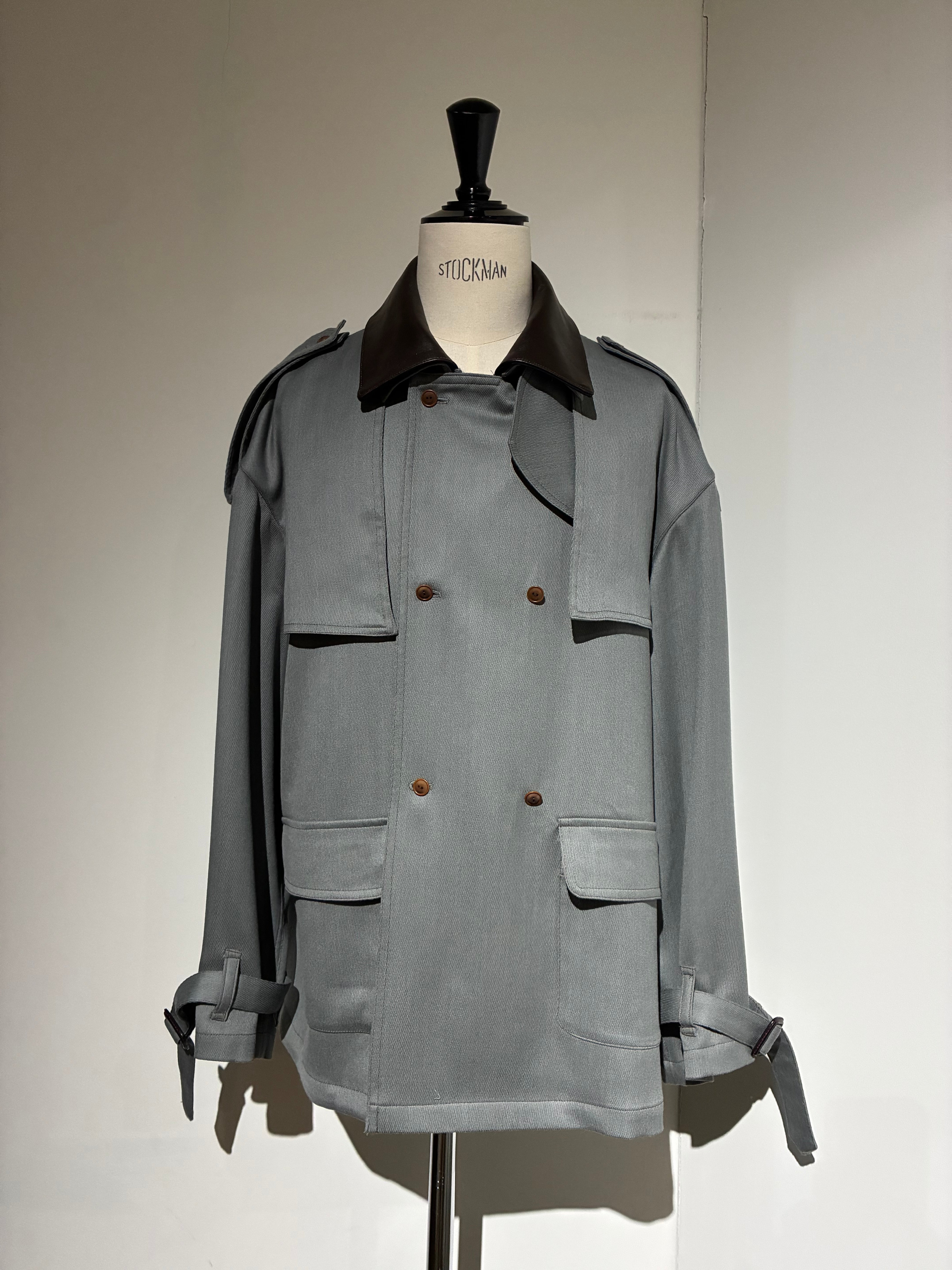 SEEALL SAU63 CT182(MK-003) OVERSIZED SHORT TRENCH