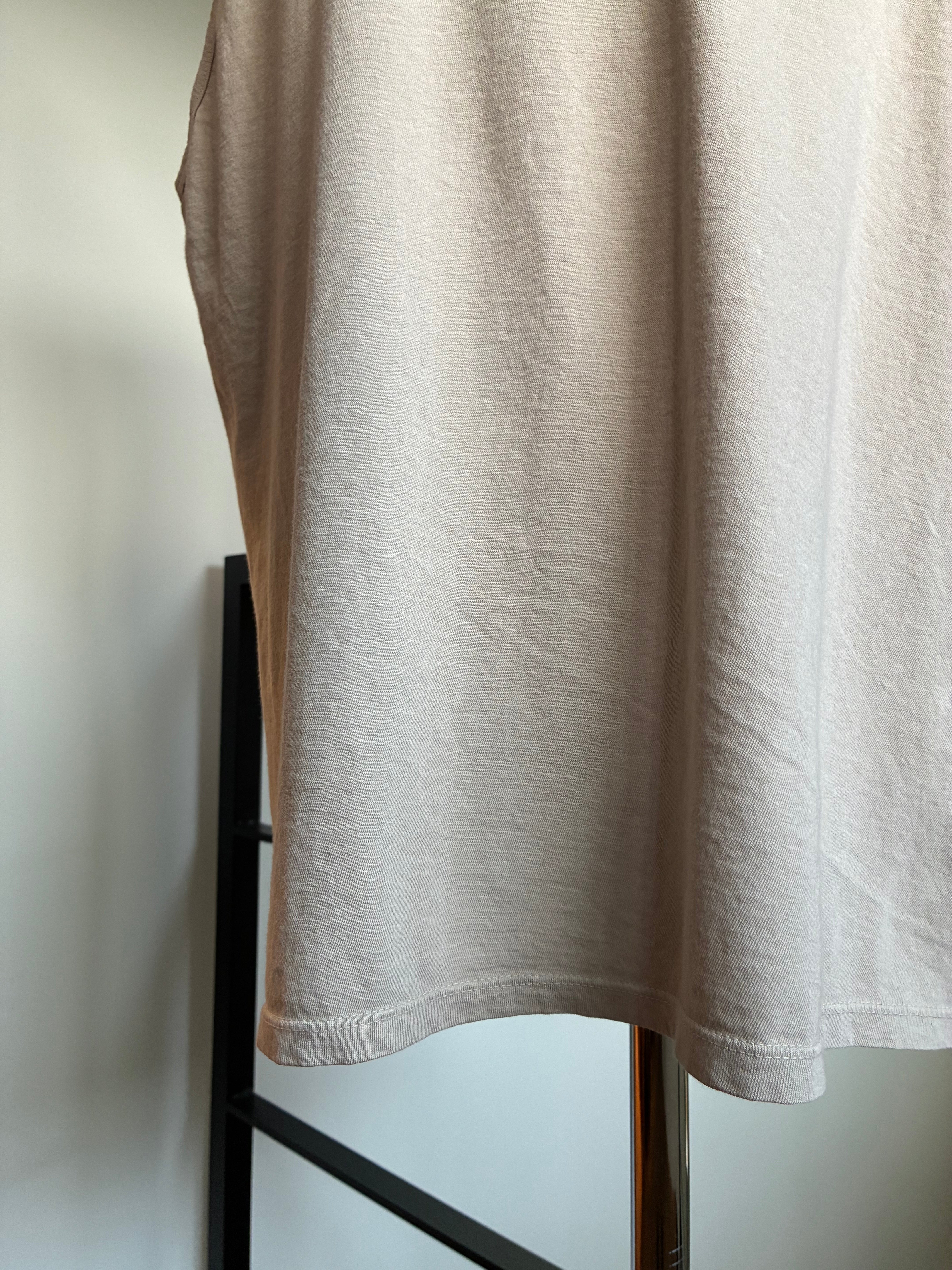 GABRIELA COLL GARMENTS NO.33 ORGANIC COTTON SLEEVELESS T-SHIRT