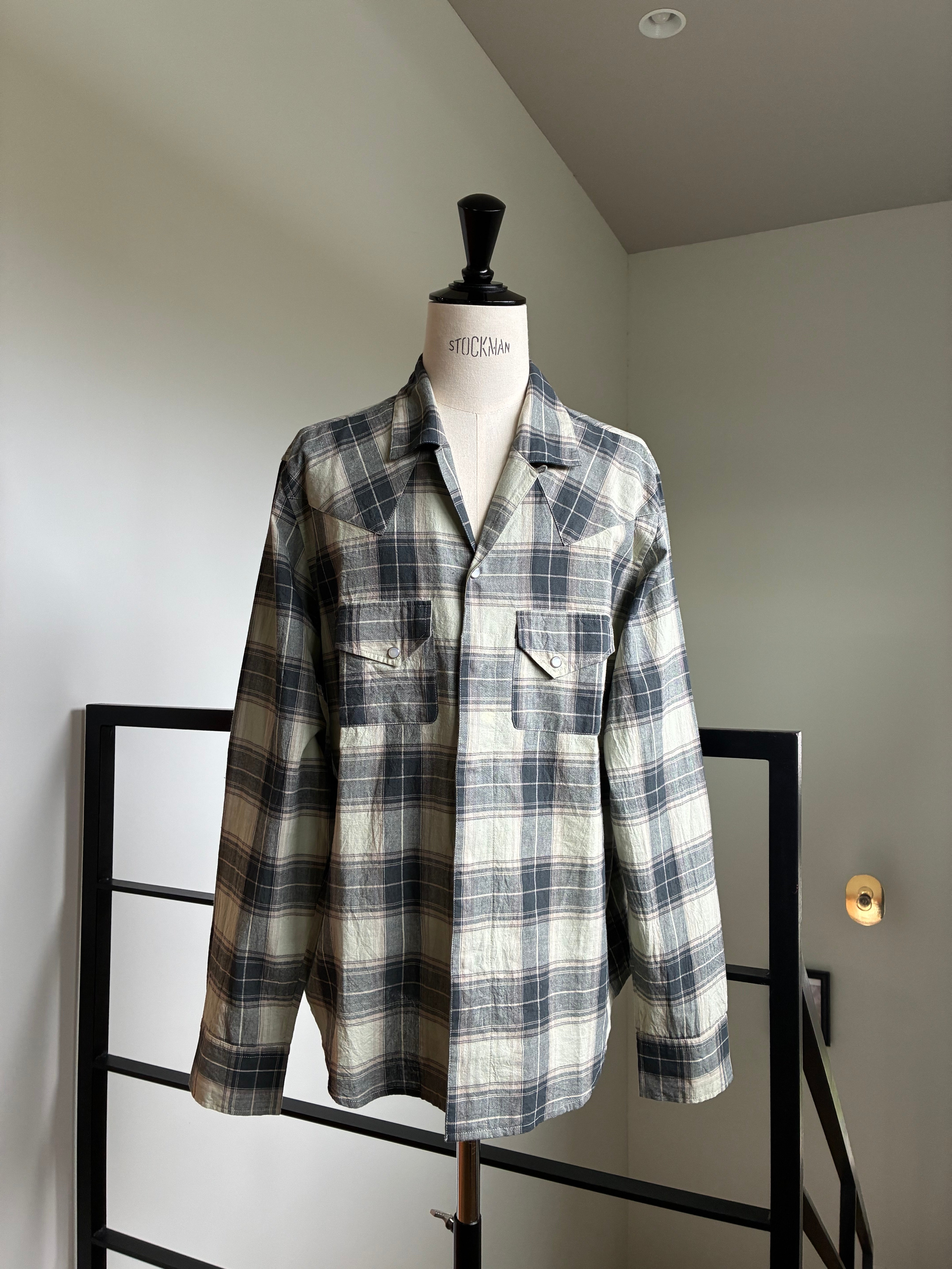 SEEALL SAU63 SH385 (l-005) MINIMAL WESTERN SHIRTS