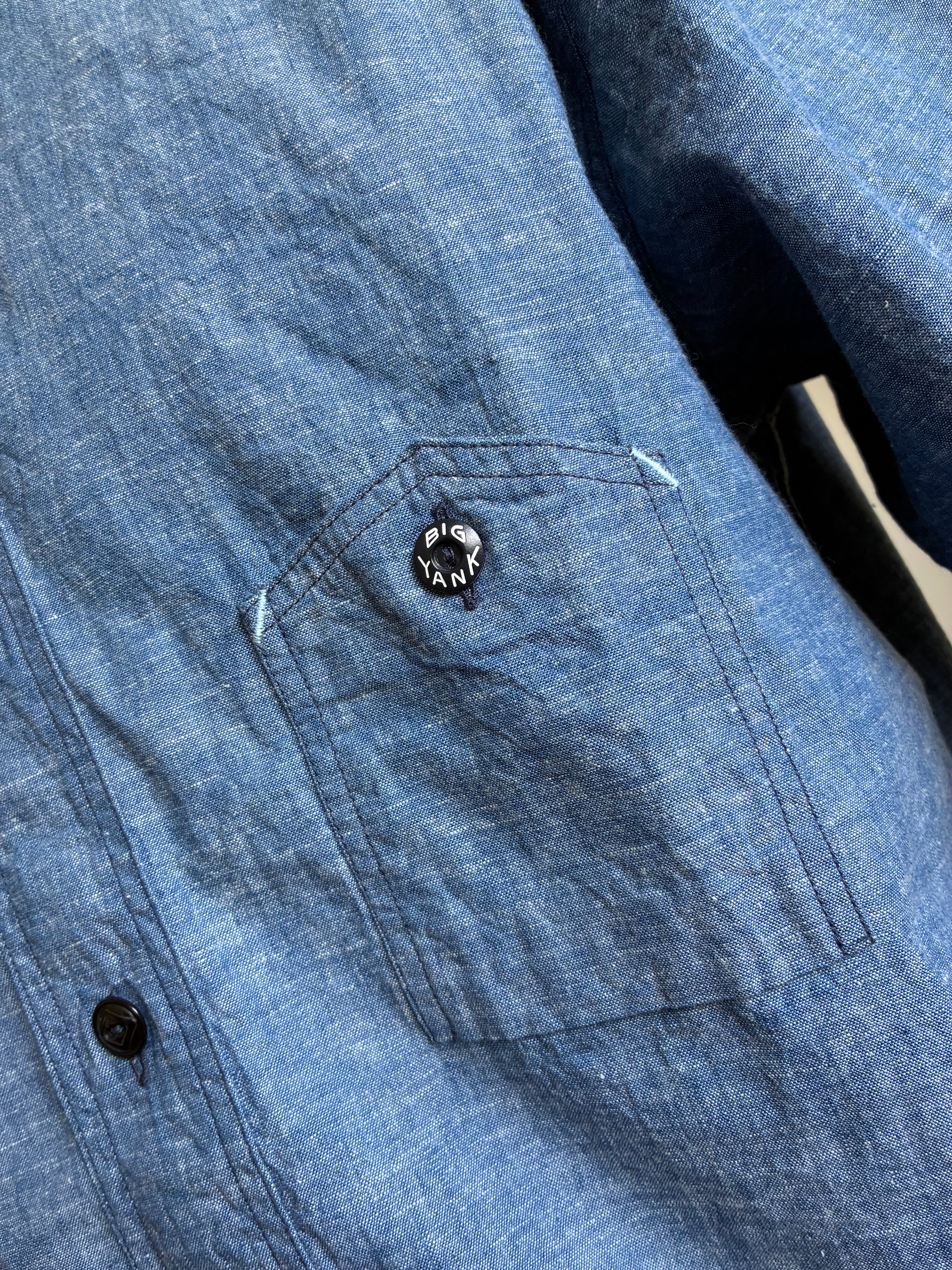 BIG YANK Y1942 S-SLEEVE CHAMBRAY SHIRT