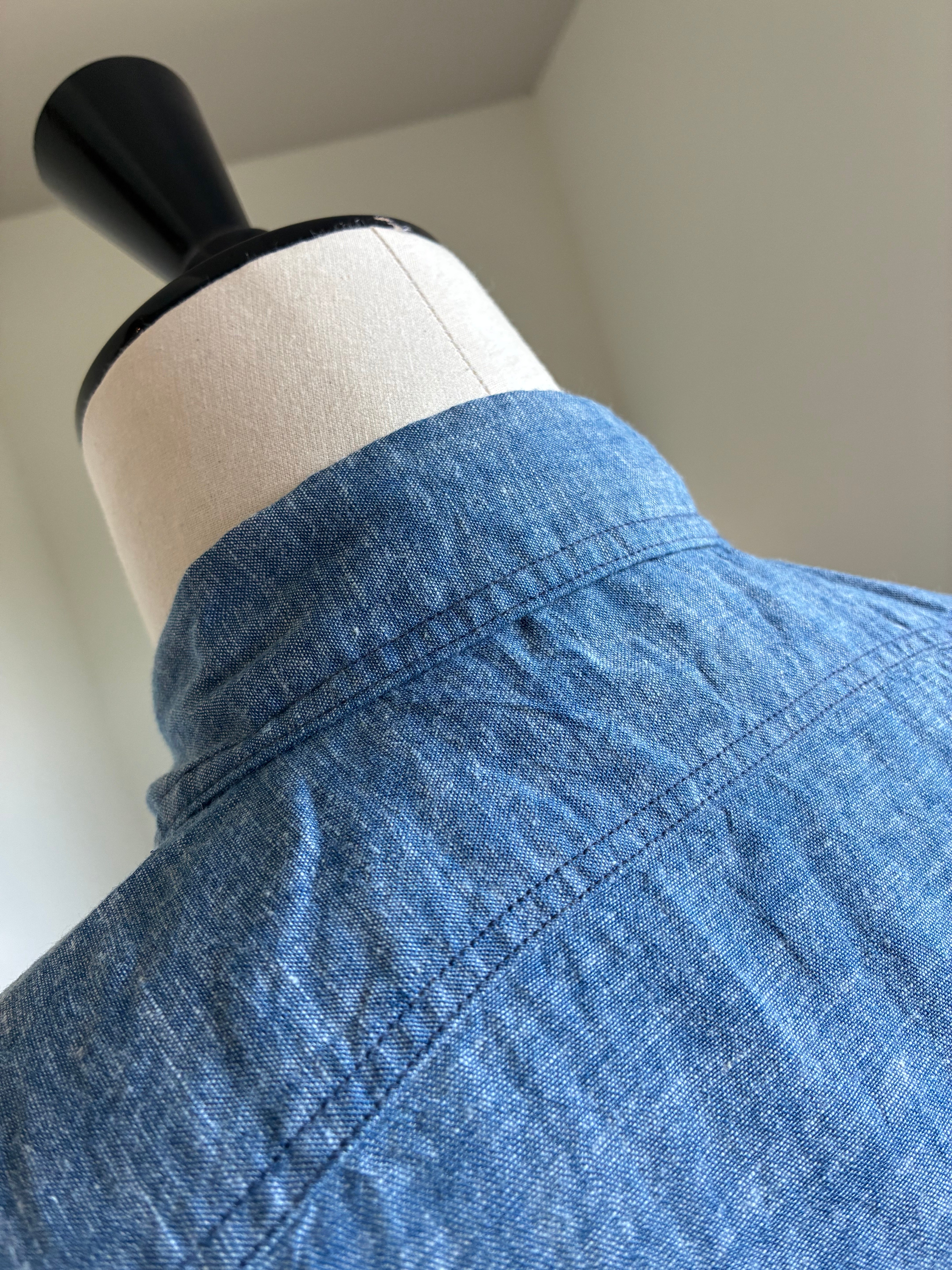 BIG YANK Y1942 S-SLEEVE CHAMBRAY SHIRT