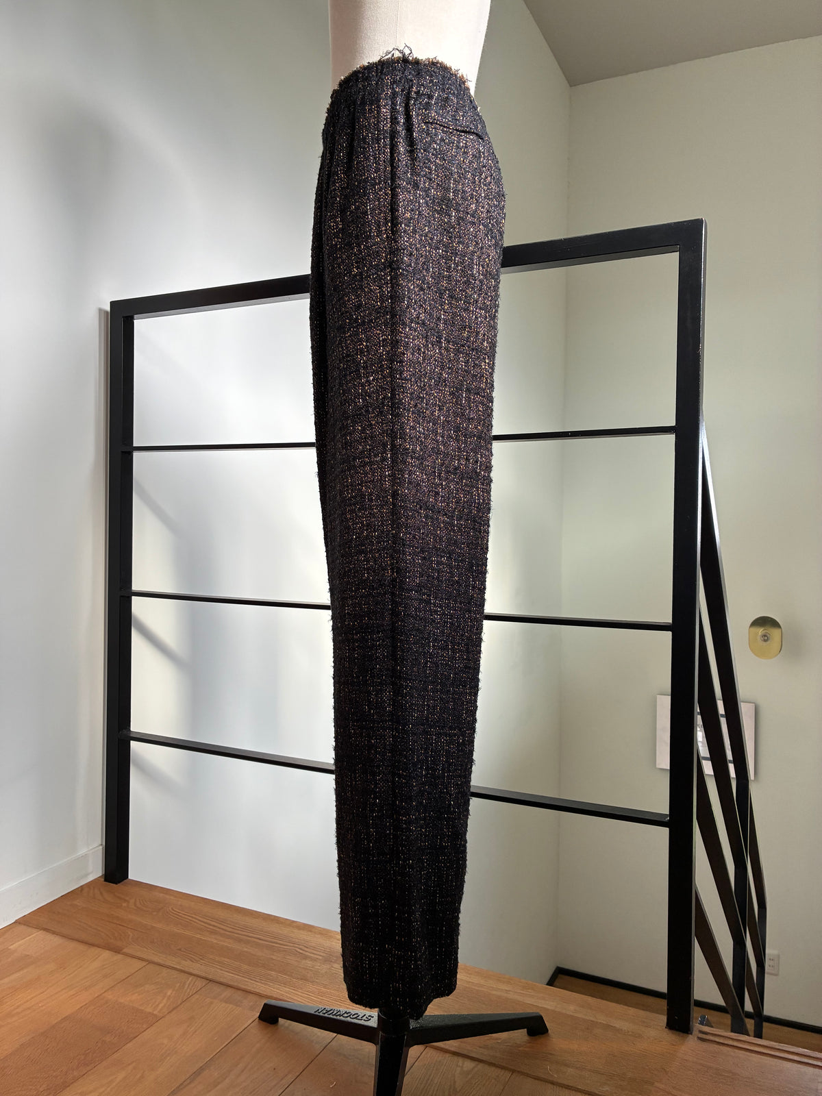 SEEALL SAU61 PT182(WK-003) RAW EDGE EASY PANTS