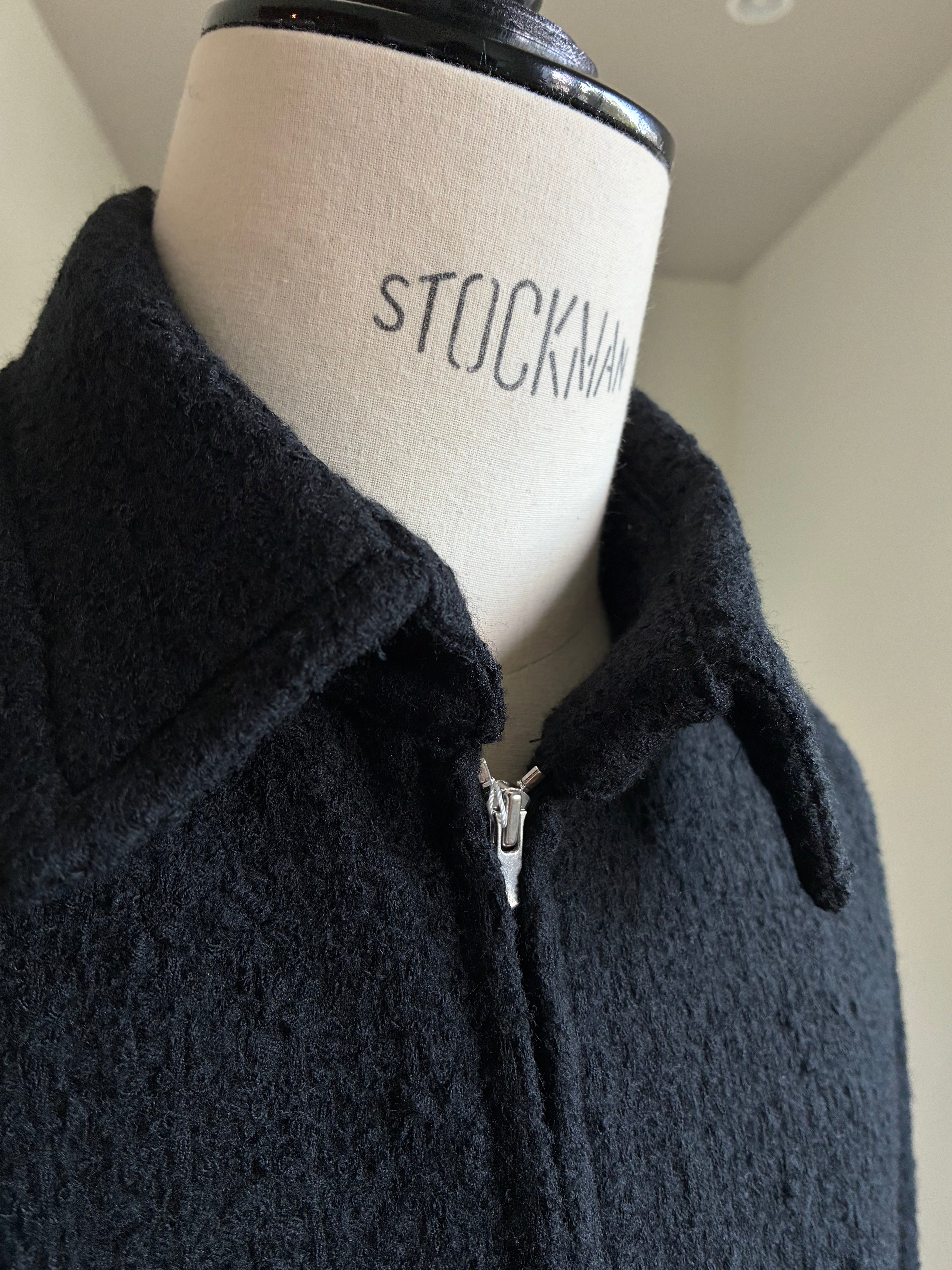 nonnotte 099 Draping Big Yoke Raglan Drizzler Jacket