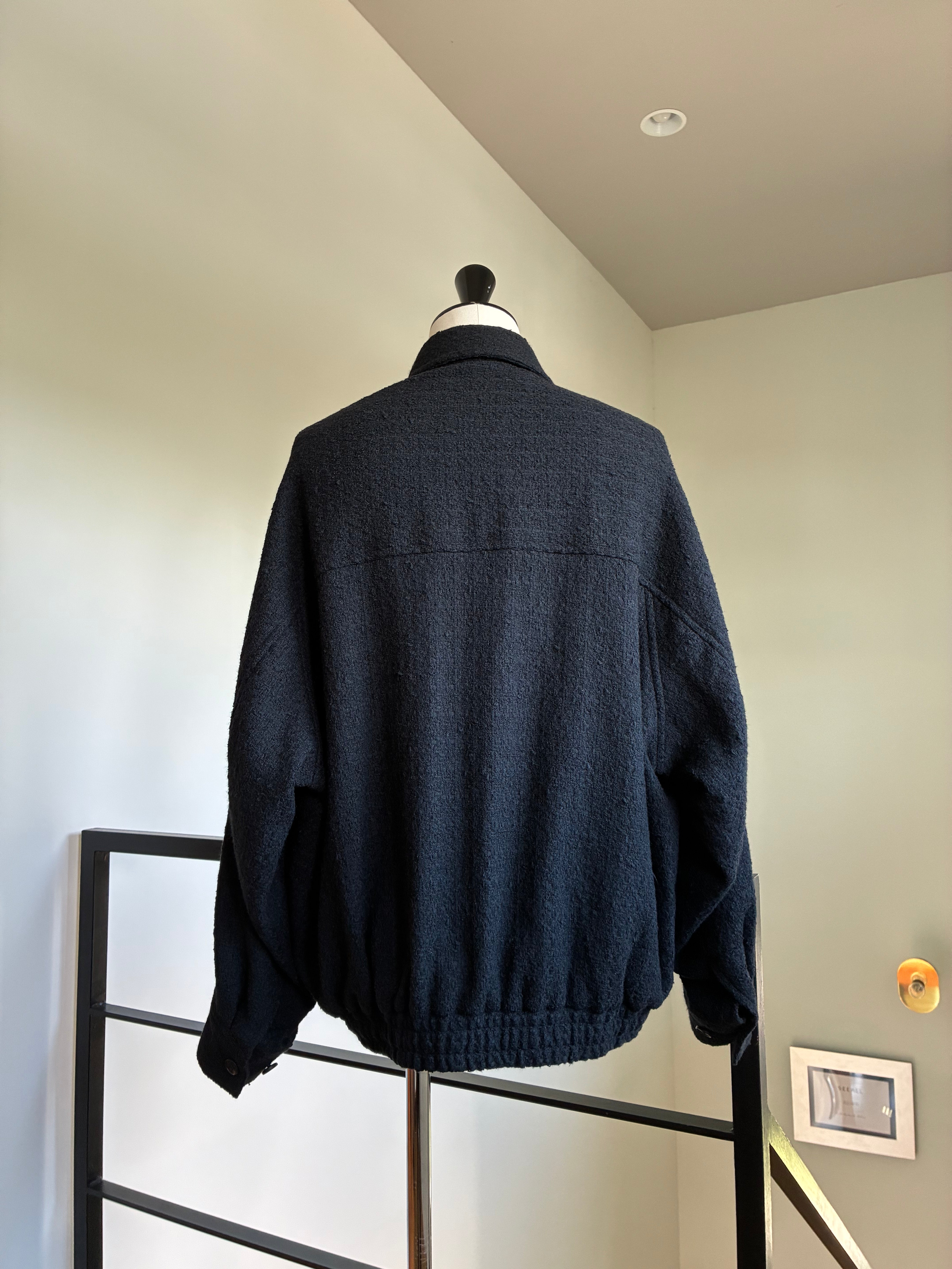 nonnotte 099 Draping Big Yoke Raglan Drizzler Jacket