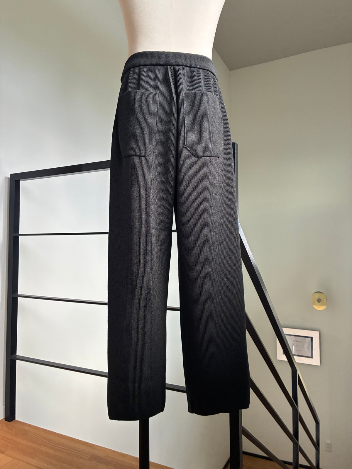 PURLAM FCR KNIT TROUSERS(PU502-MPT01)