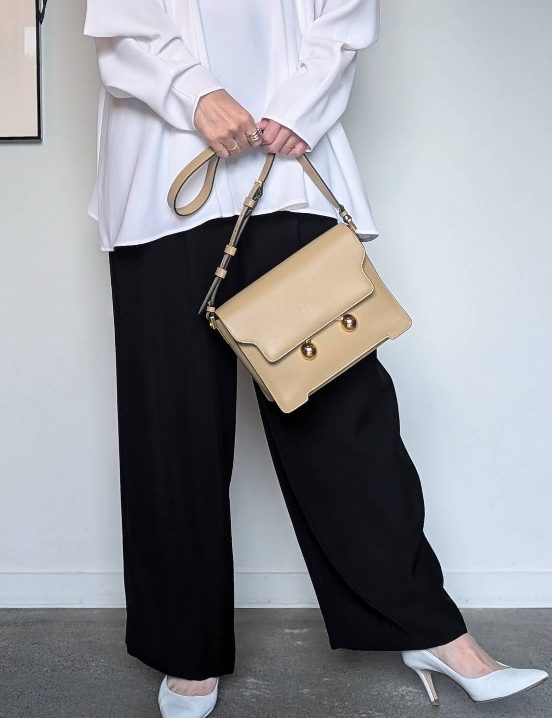 MARNI SBMP0195U0 Trunkaroo ミディアムショルダーBAG