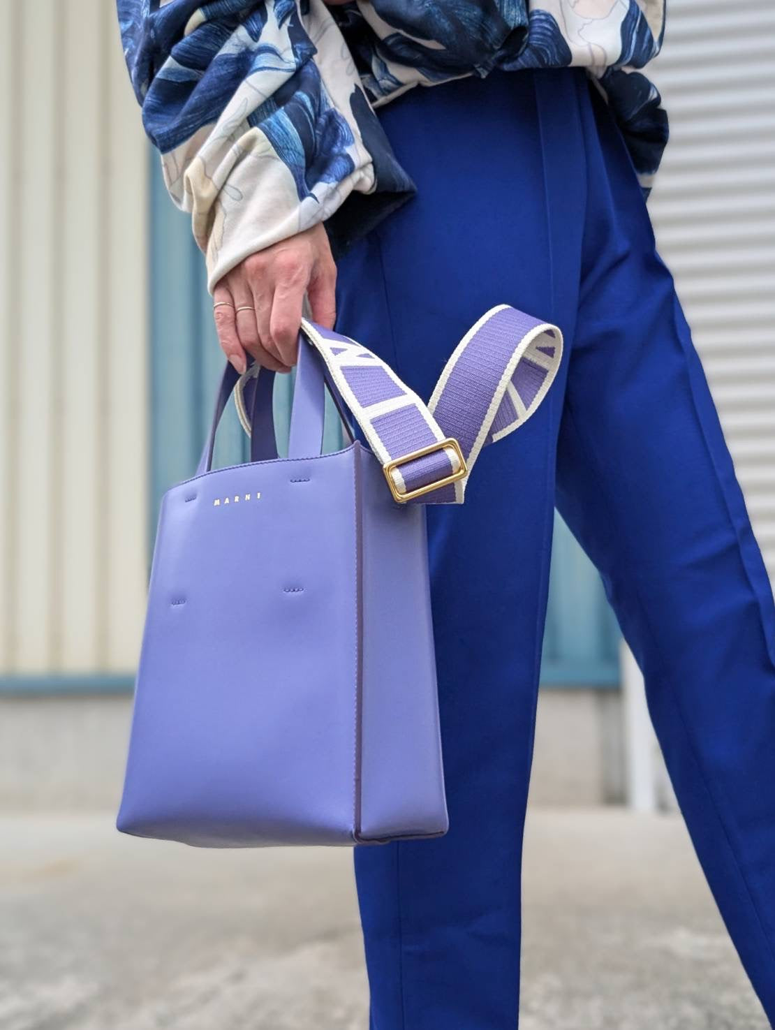 MARNI SHMP0039U1 MUSEO LEATHER MINI BAG