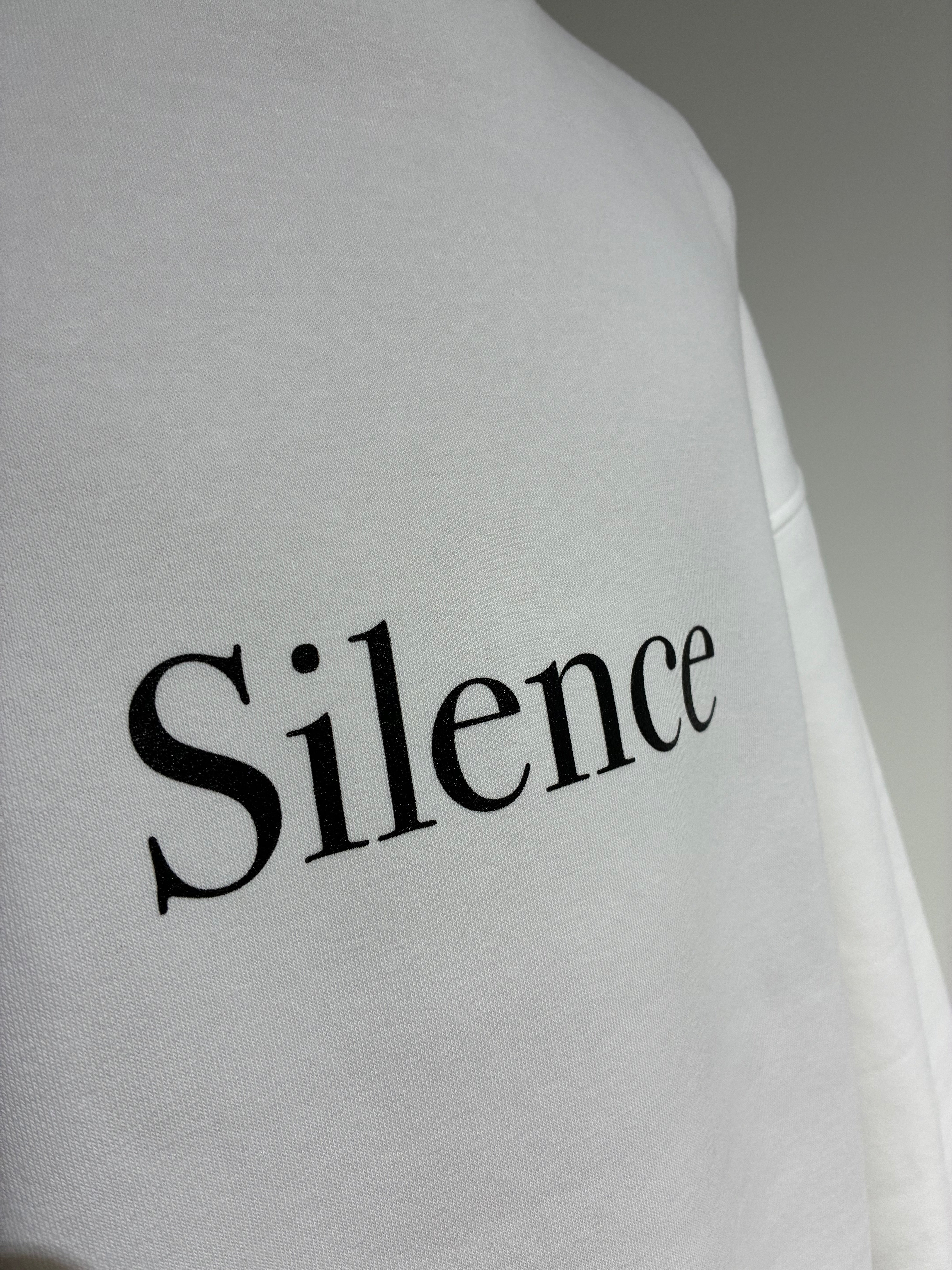 POET MEETS DUBWISE SILENCE Oversized Sweat