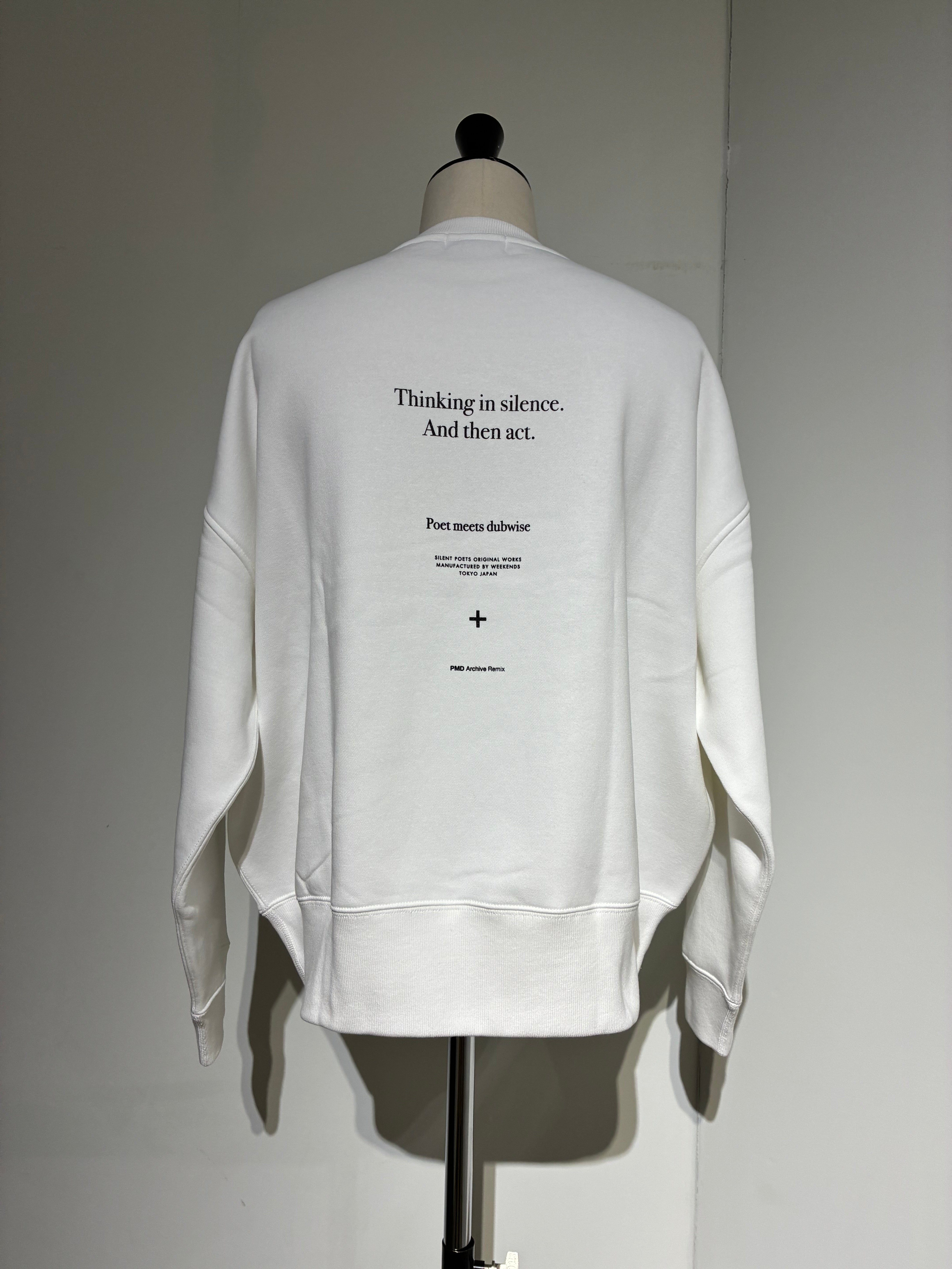 POET MEETS DUBWISE SILENCE Oversized Sweat