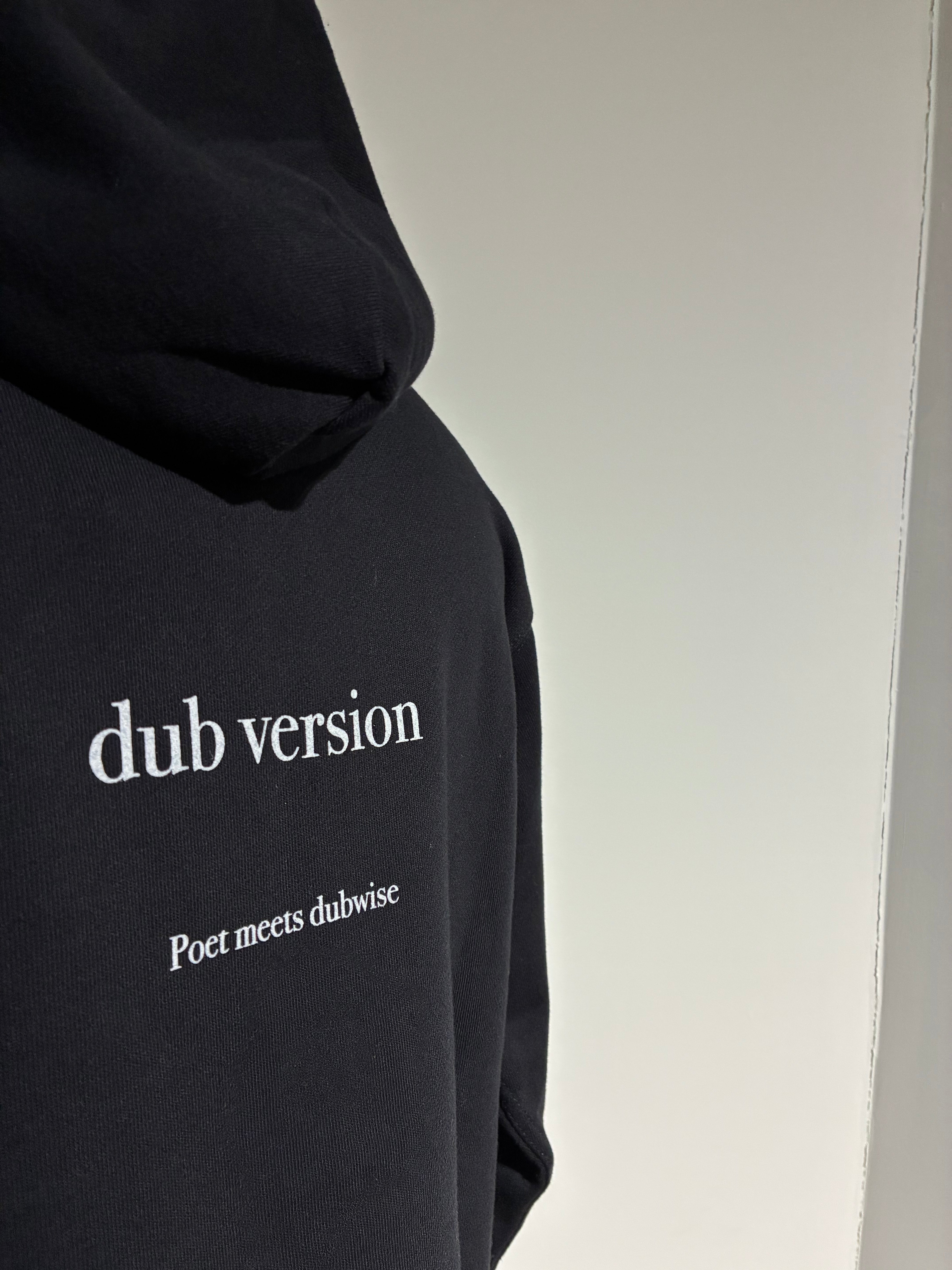 POET MEETS DUBWISE Extended hoodie