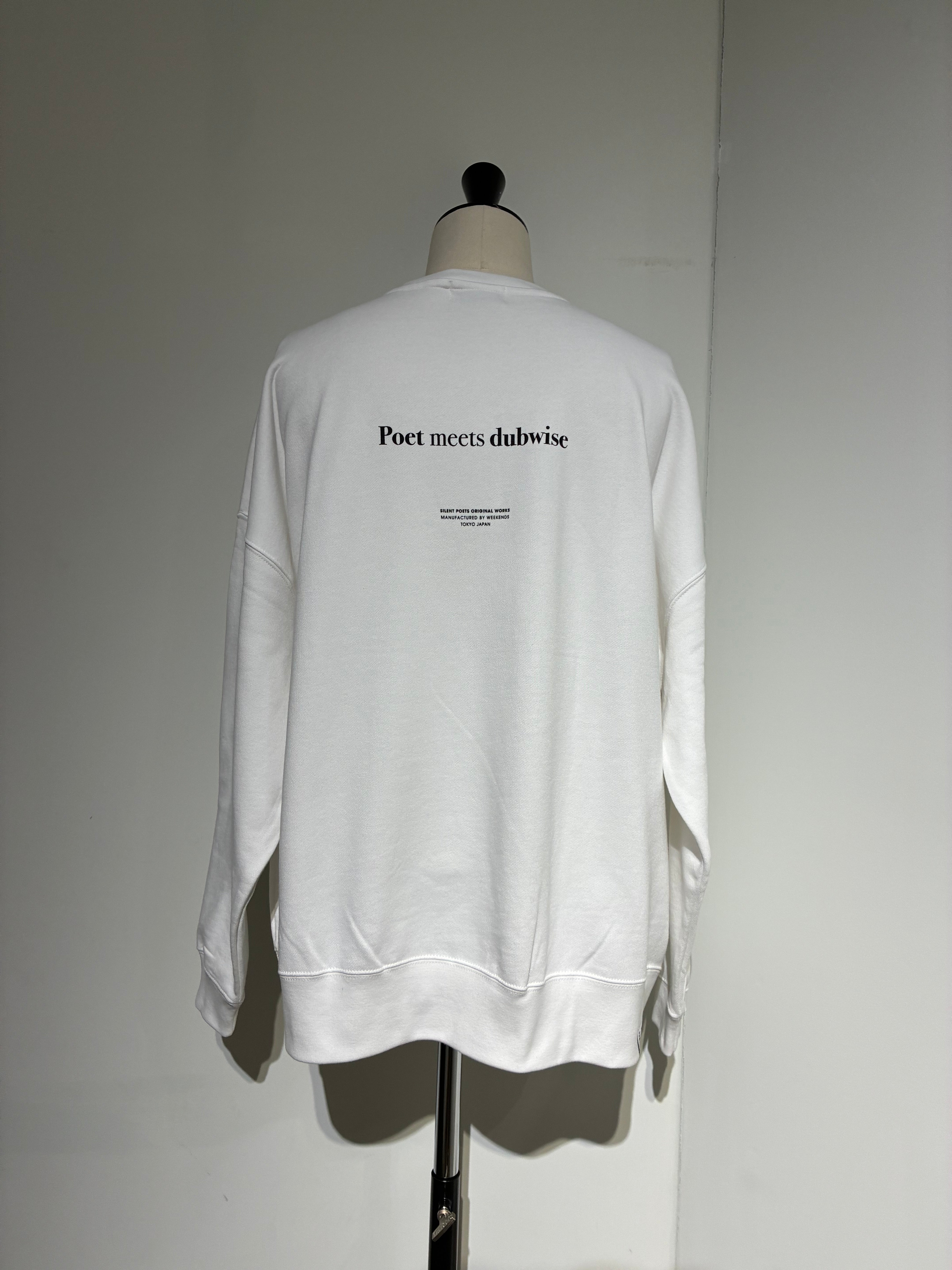 POET MEETS DUBWISE THINK OVER Oversized Sweat