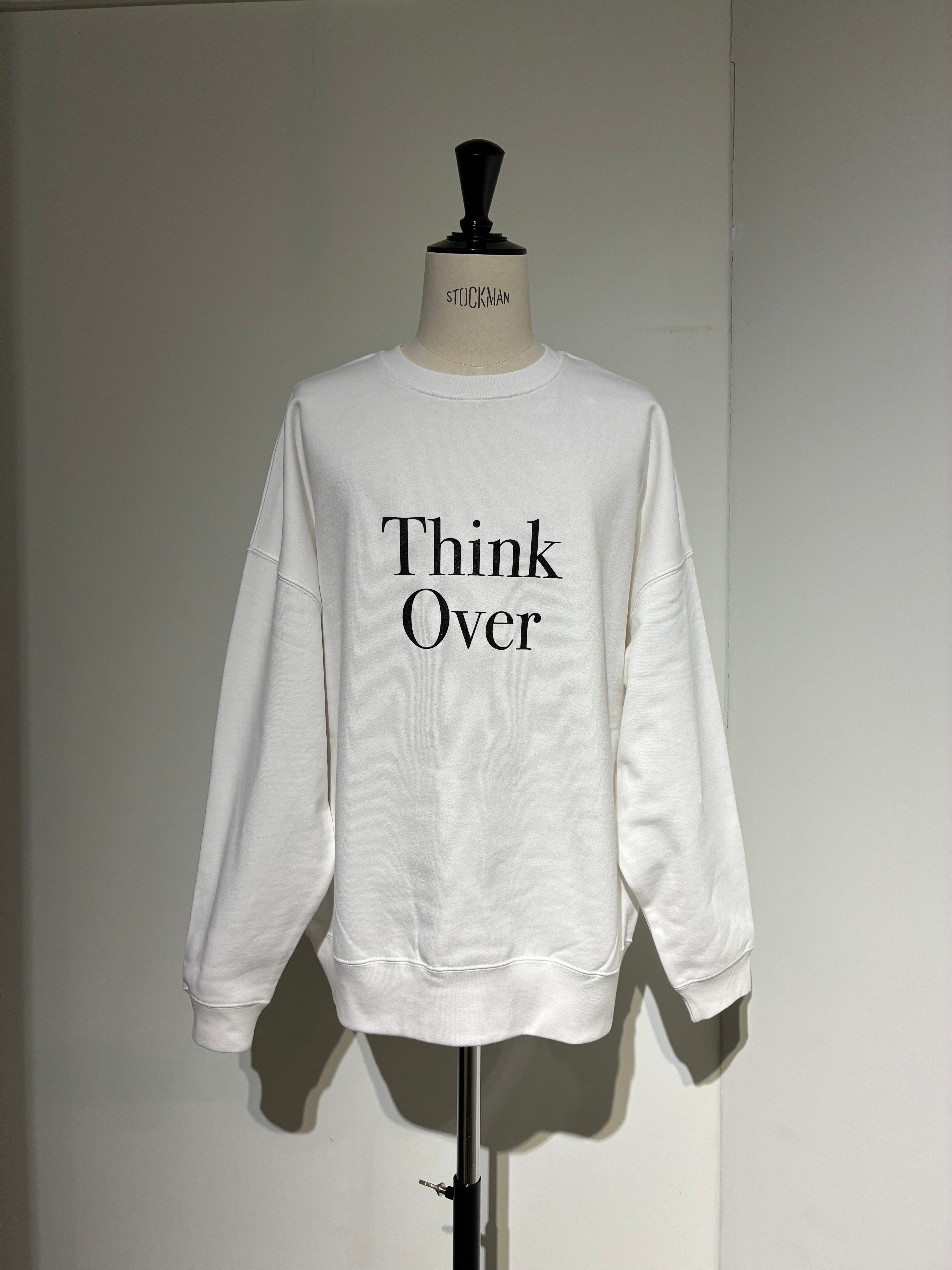 POET MEETS DUBWISE THINK OVER Oversized Sweat
