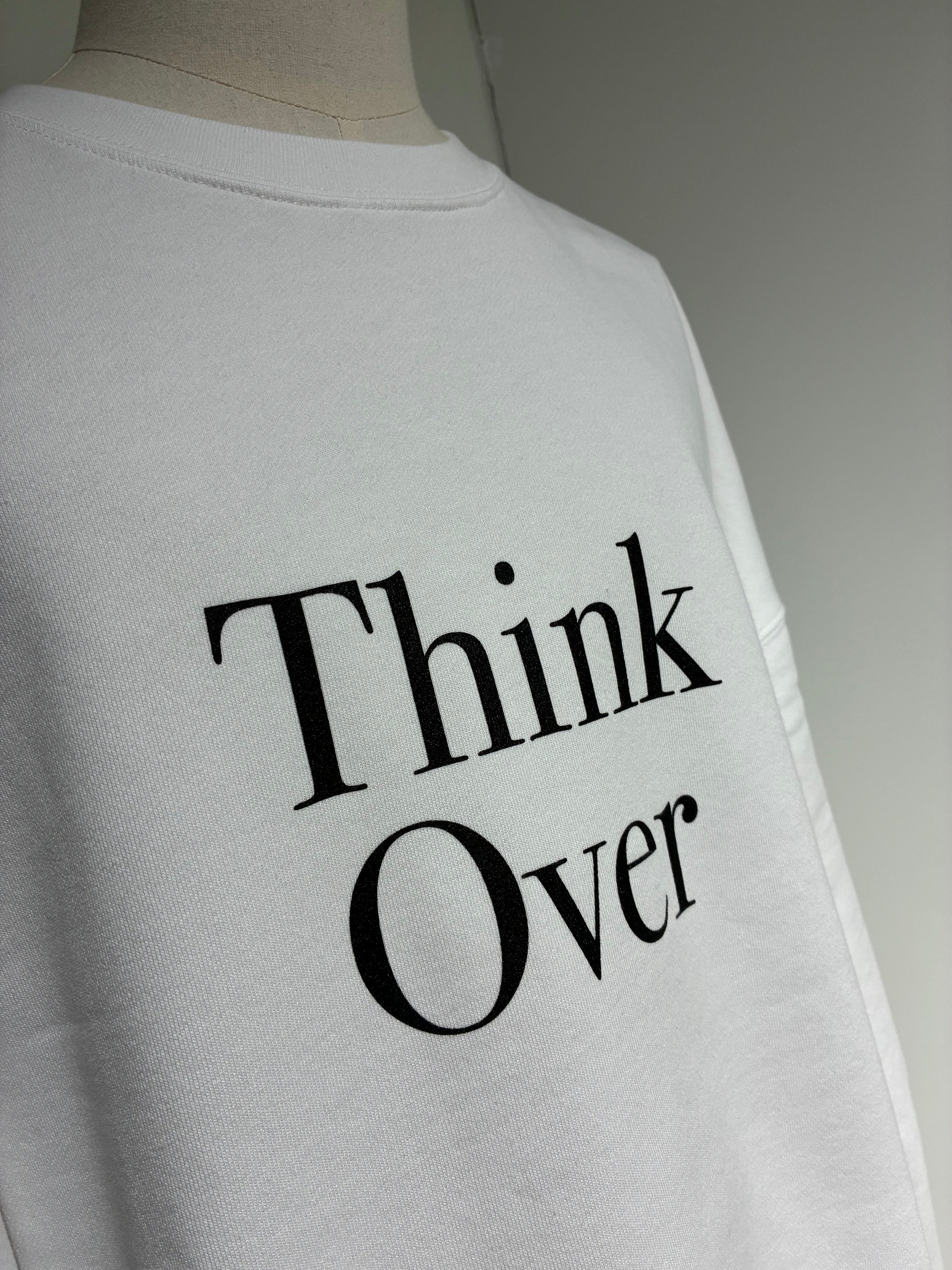 POET MEETS DUBWISE THINK OVER Oversized Sweat