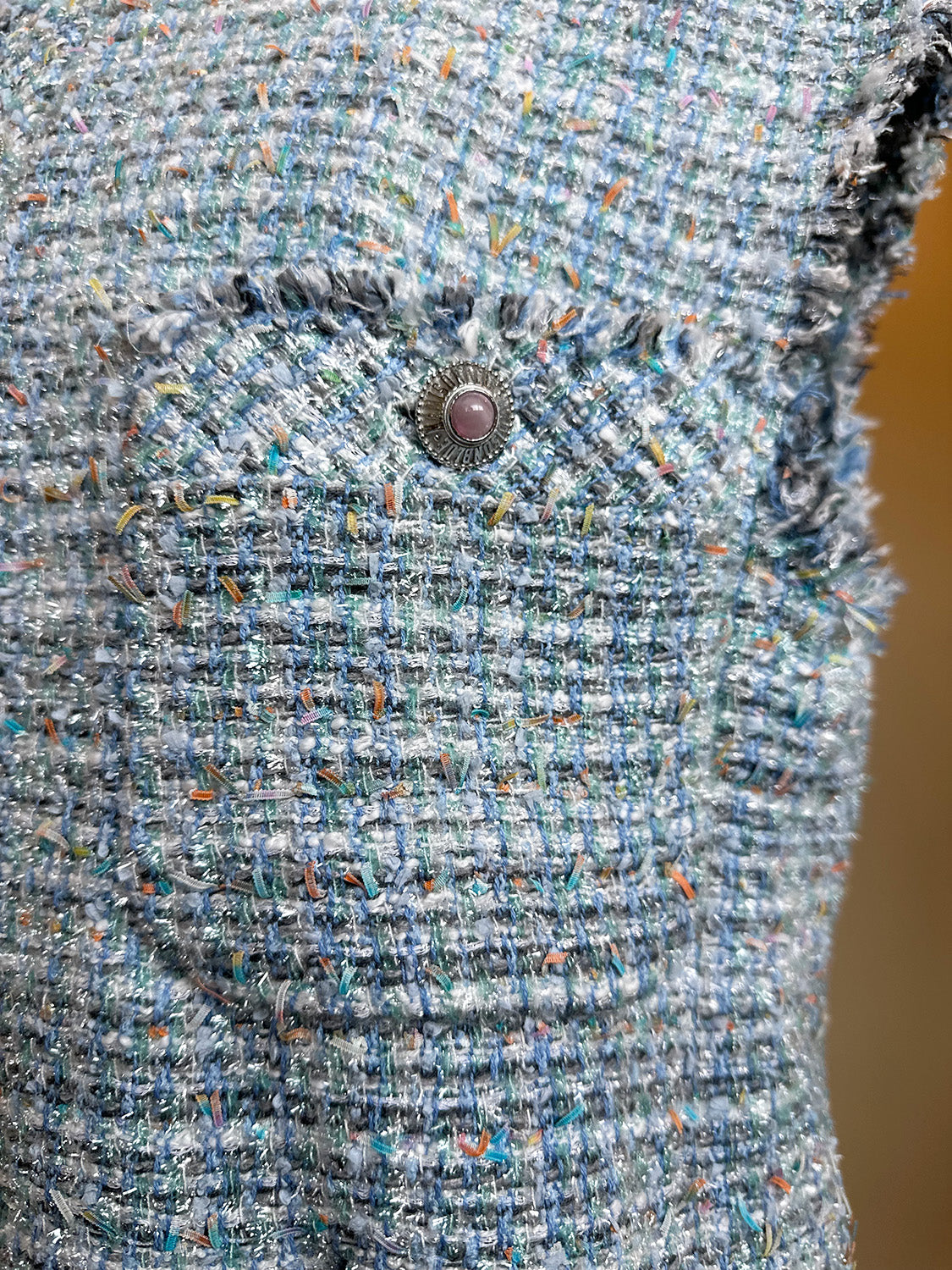 MADISONBLUE SLEEVELESS BOXY JK F.TWEED