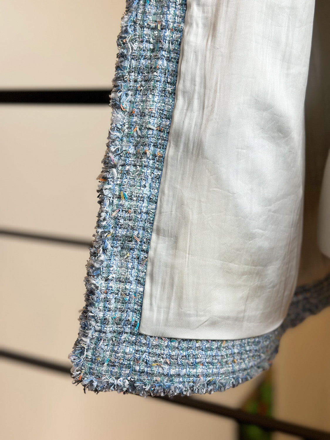 MADISONBLUE SLEEVELESS BOXY JK F.TWEED