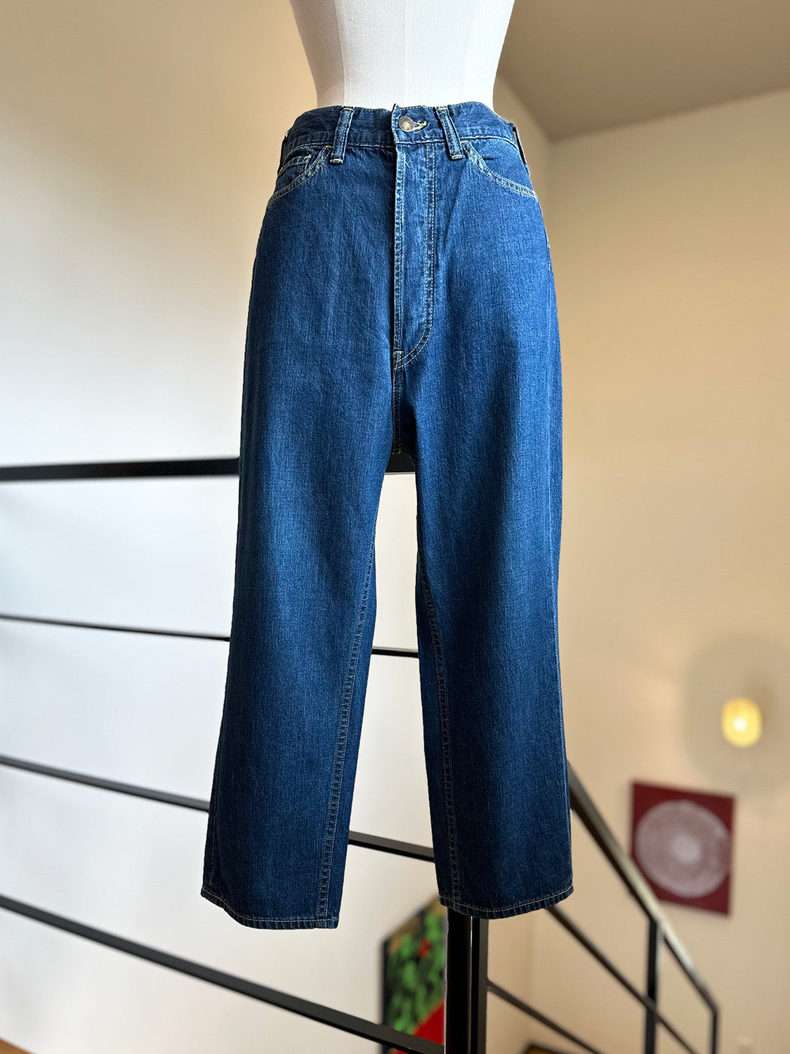 MADISONBLUE SAROUEL PT L.oz DENIM