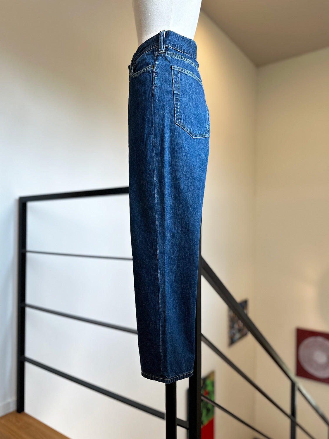MADISONBLUE SAROUEL PT L.oz DENIM