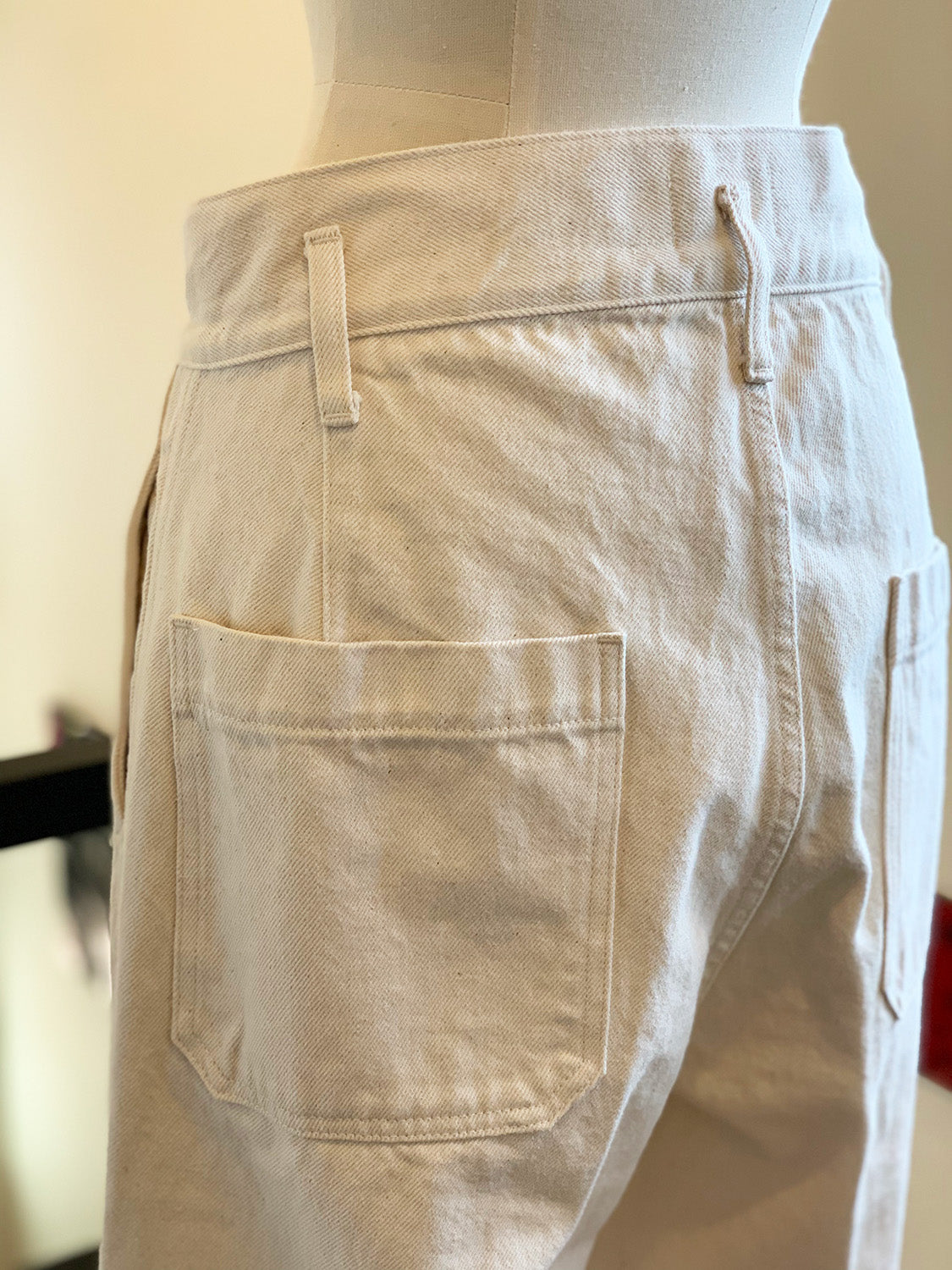 TANAKA  ST-108 THE WIDE JEAN TROUSERS