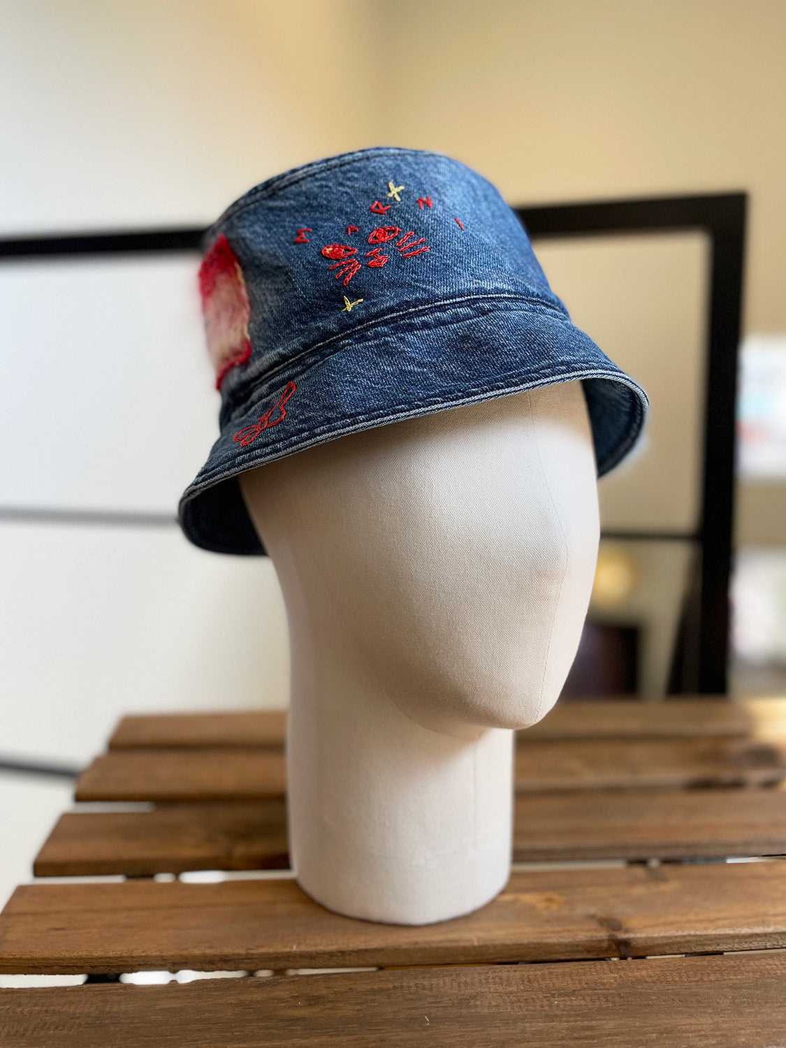 MARNI CLMC0055LS DENIM HAT